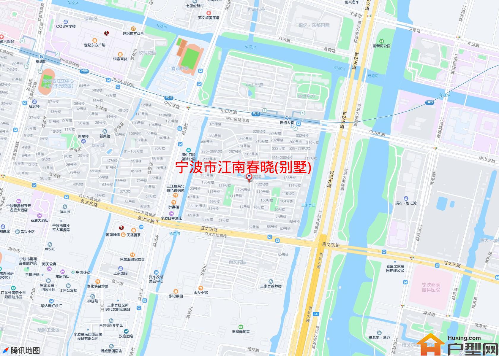 江南春晓(别墅)小区 - 户型网