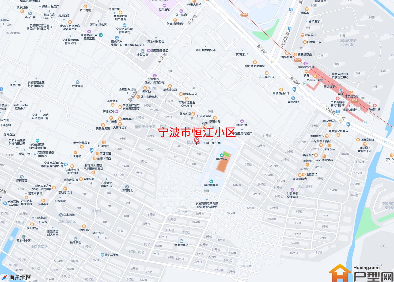 恒江小区小区 - 户型网