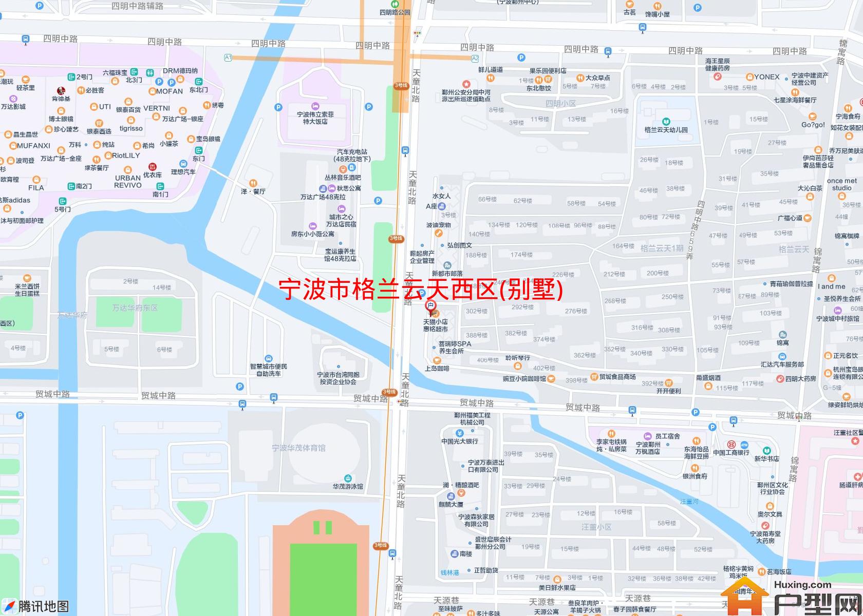 格兰云天西区(别墅)小区 - 户型网