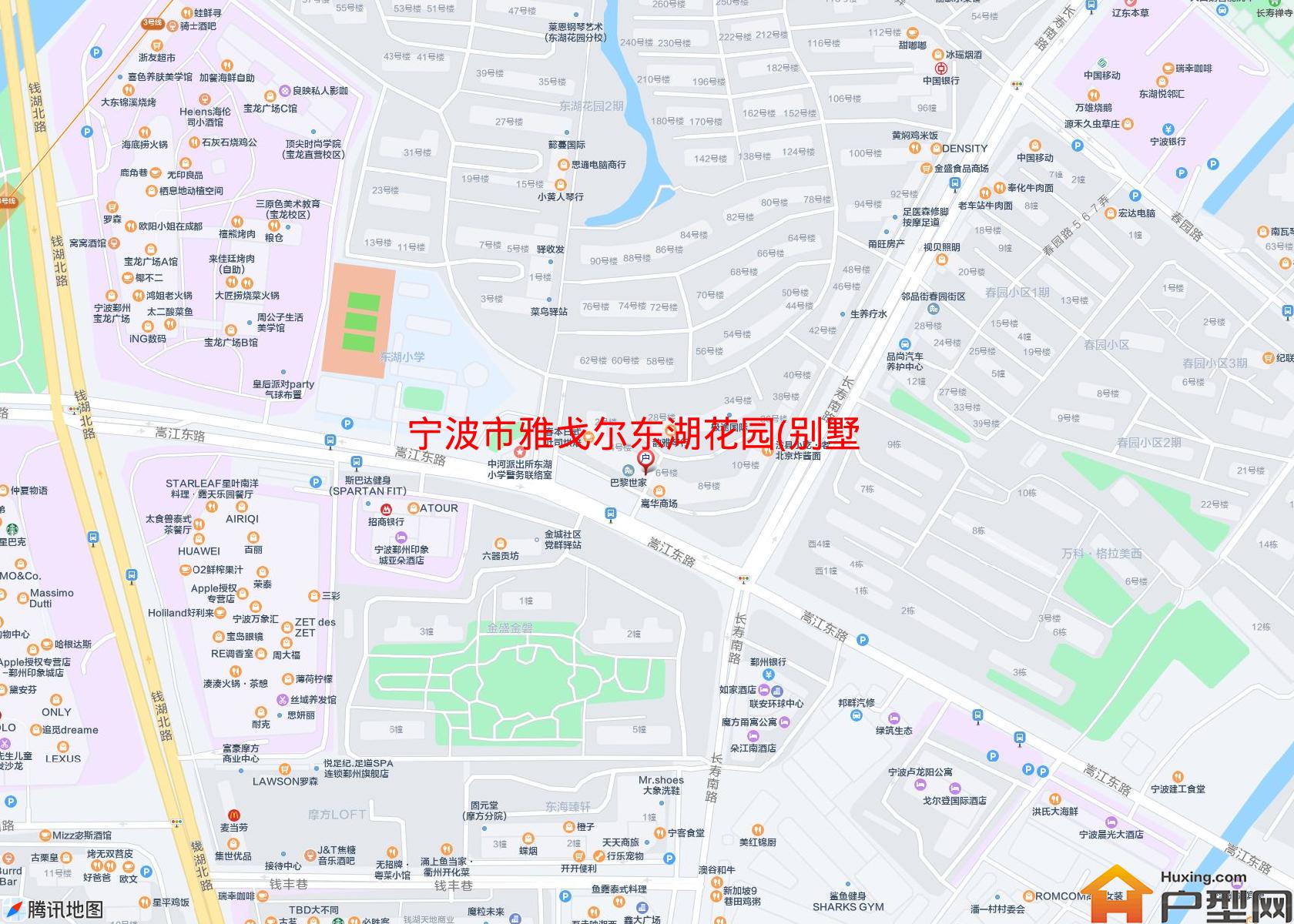 雅戈尔东湖花园(别墅)小区 - 户型网