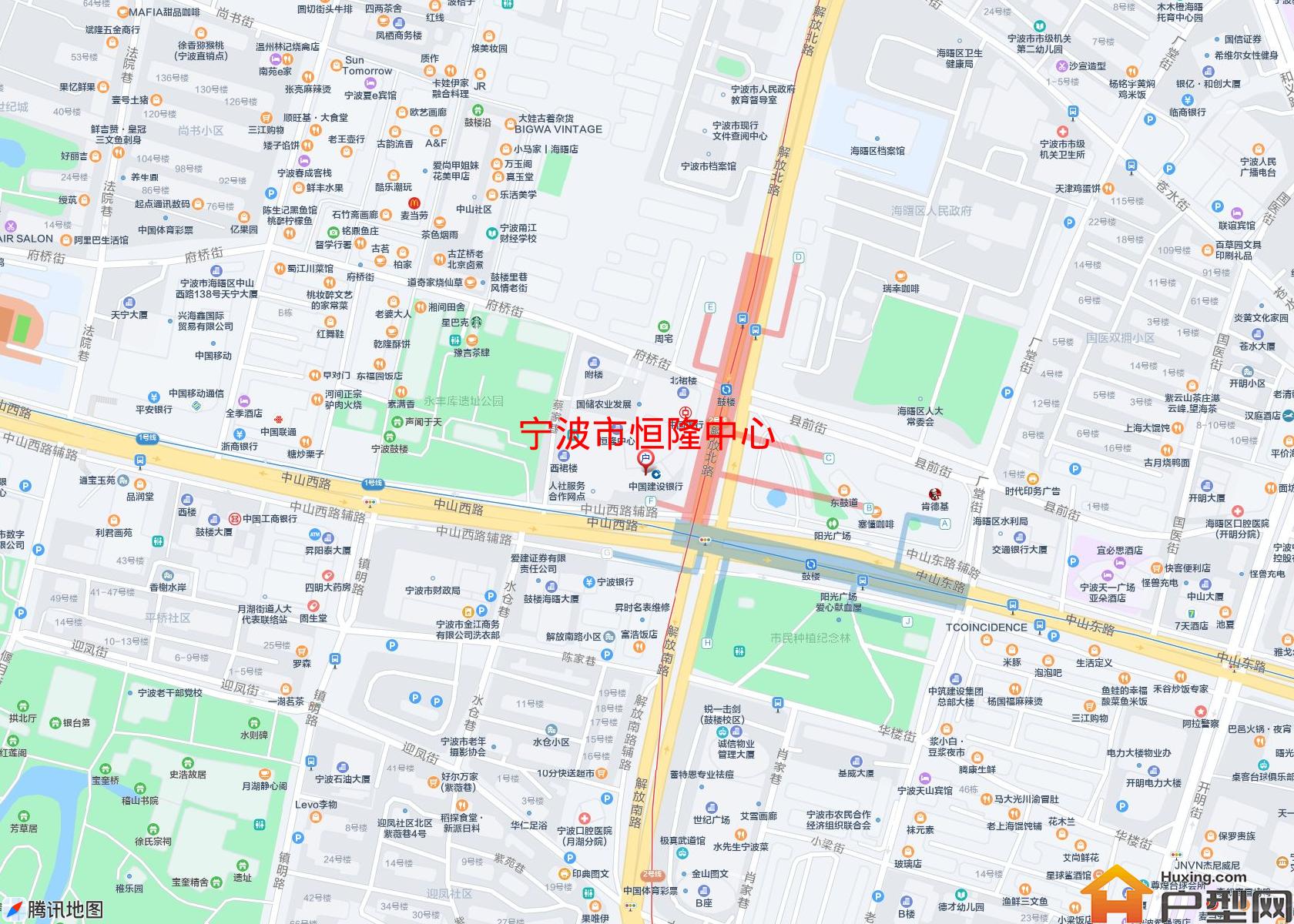 恒隆中心小区 - 户型网