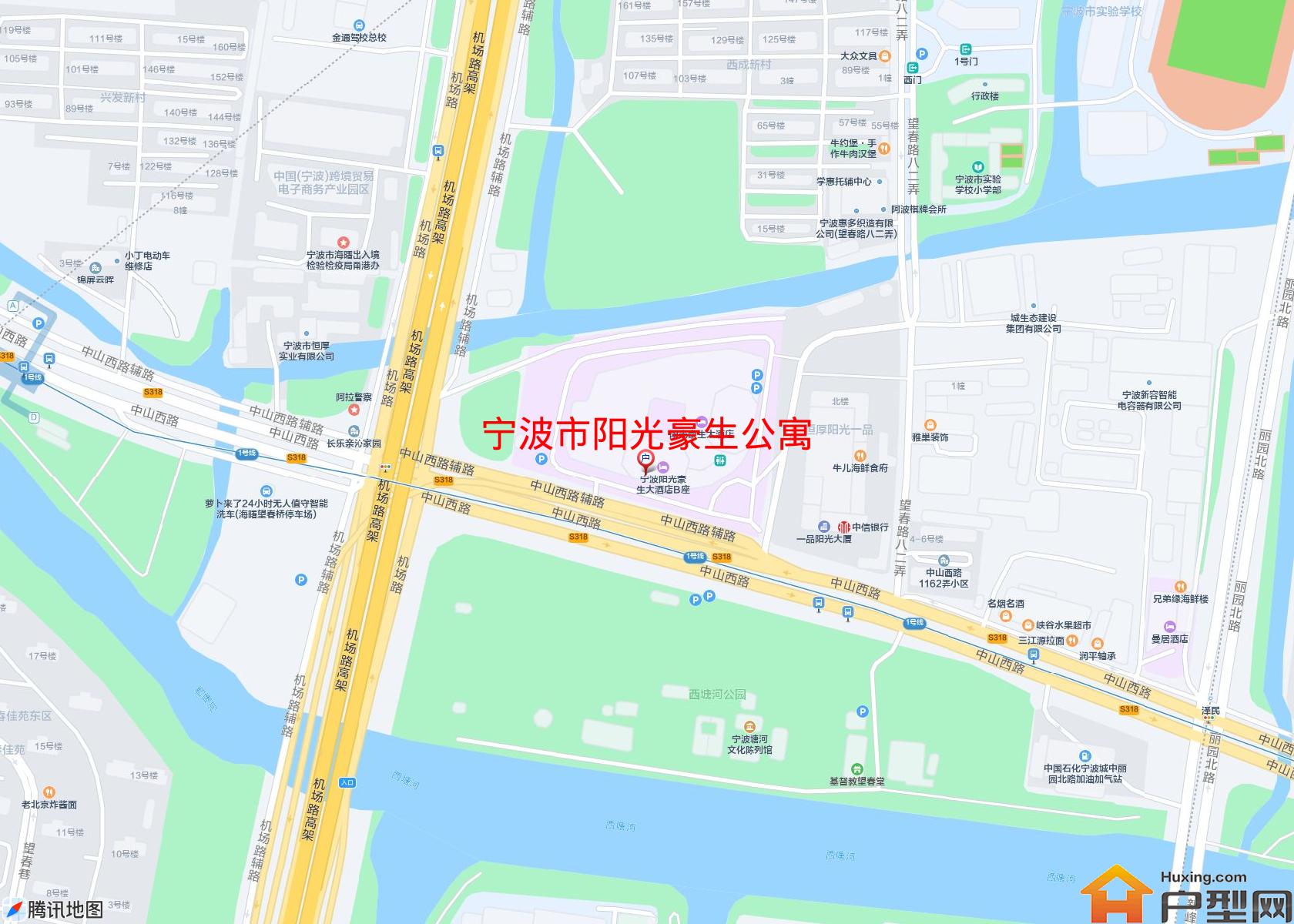 阳光豪生公寓小区 - 户型网