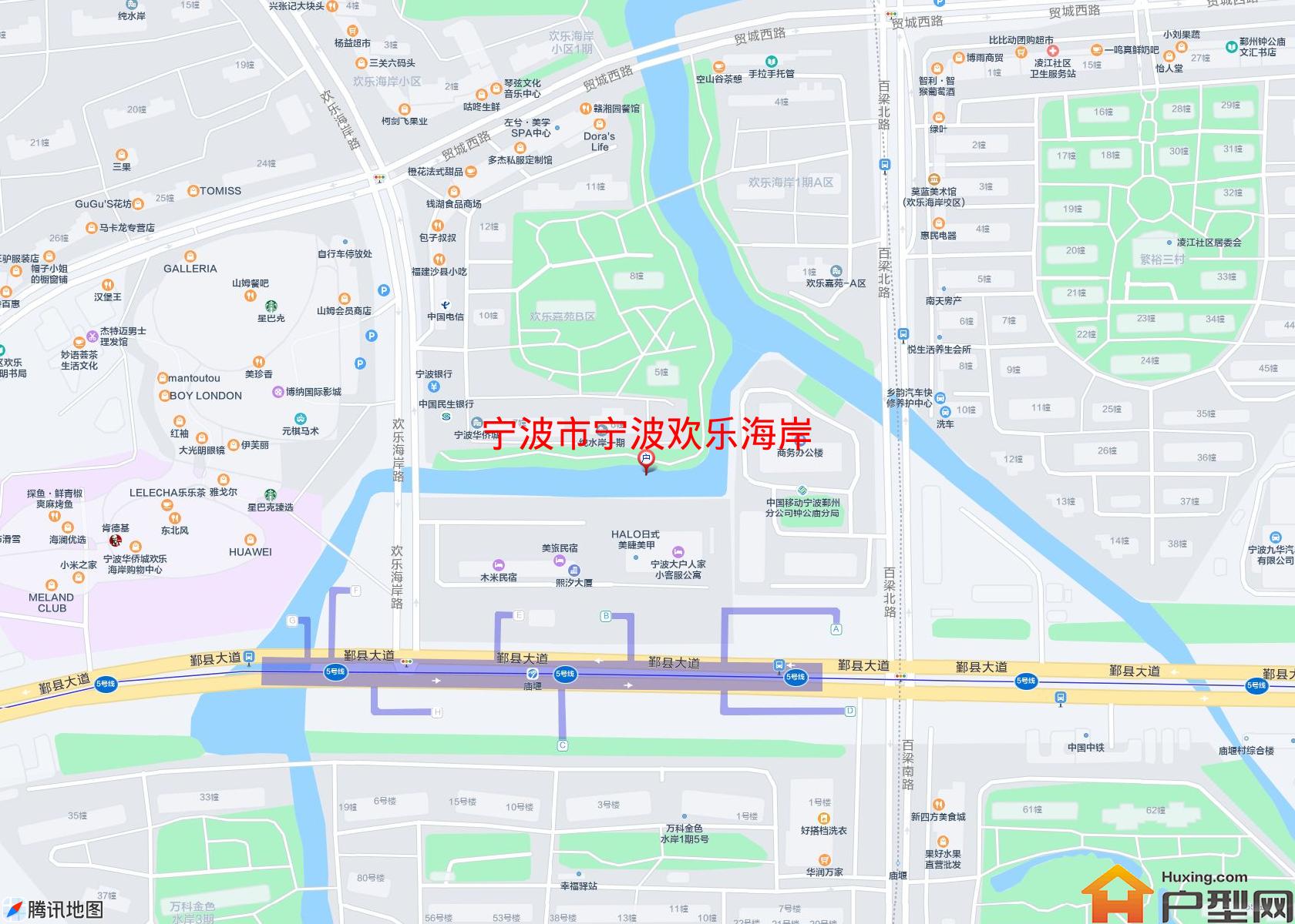 宁波欢乐海岸小区 - 户型网