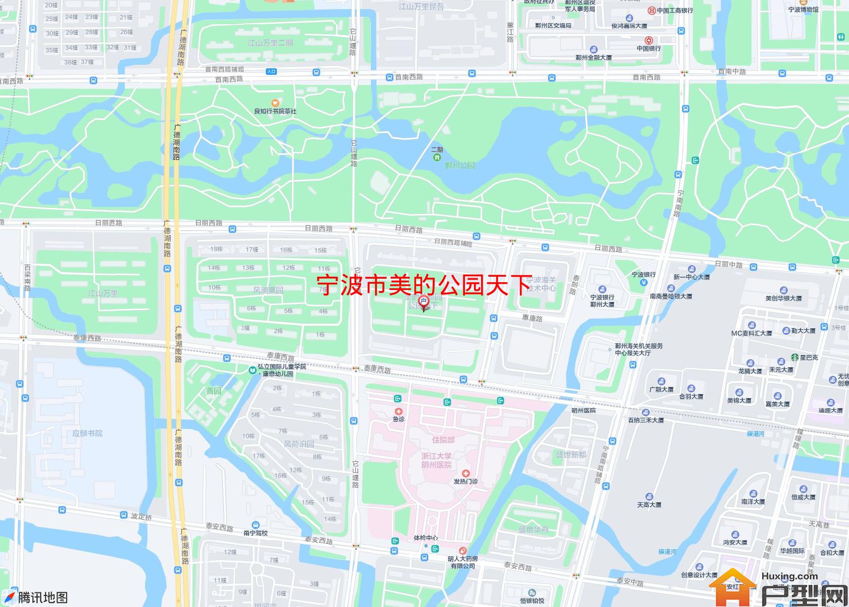 美的公园天下小区 - 户型网
