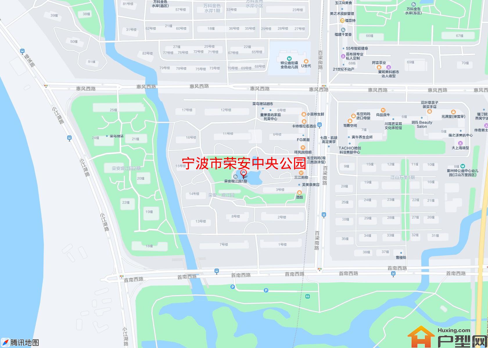 荣安中央公园小区 - 户型网