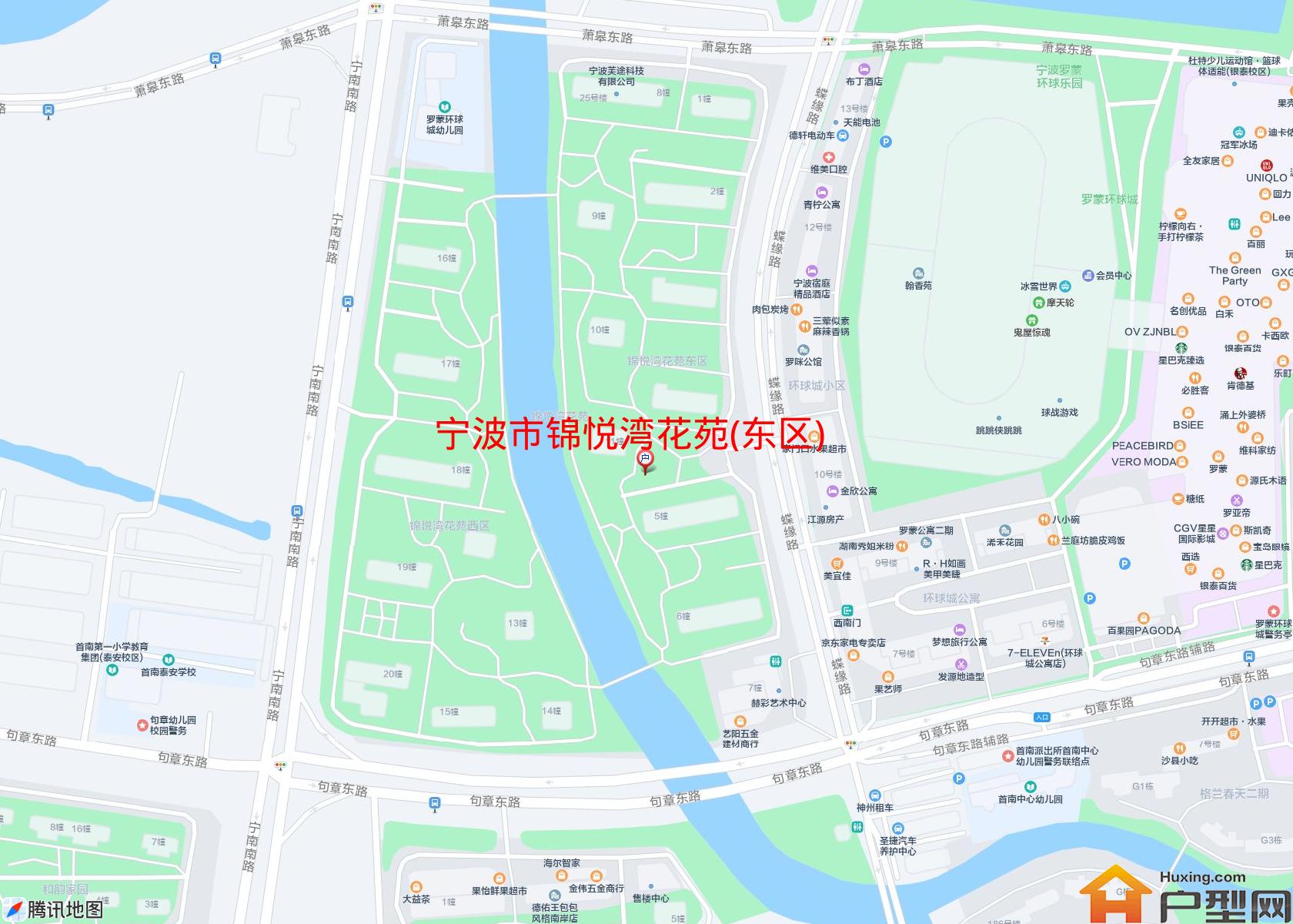 锦悦湾花苑(东区)小区 - 户型网