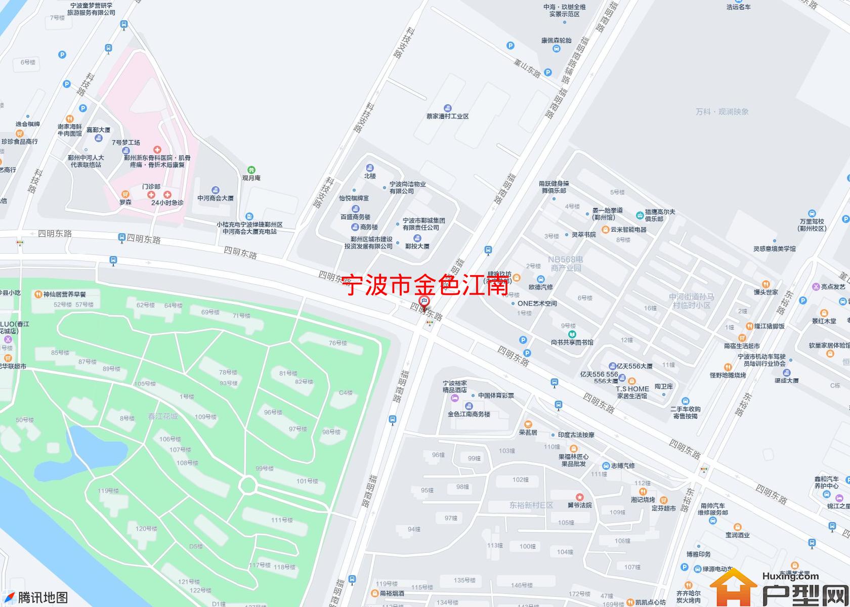 金色江南小区 - 户型网