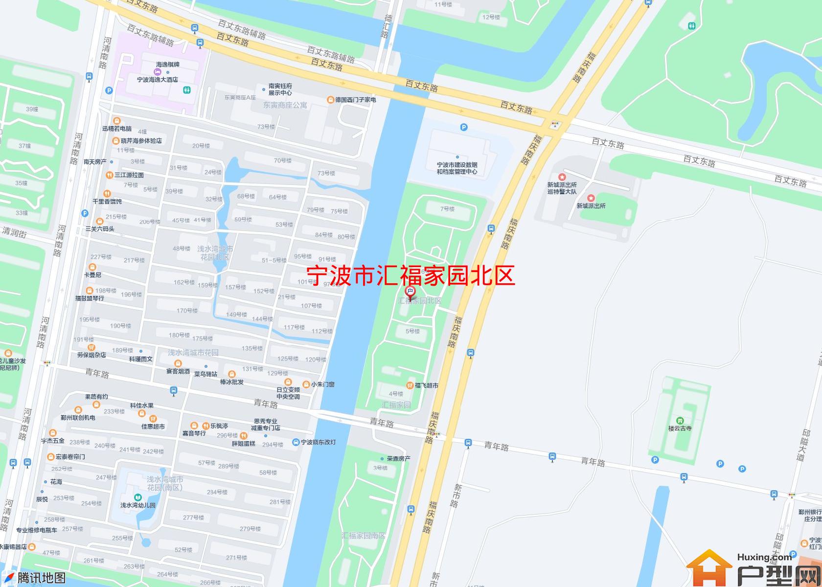 汇福家园北区小区 - 户型网