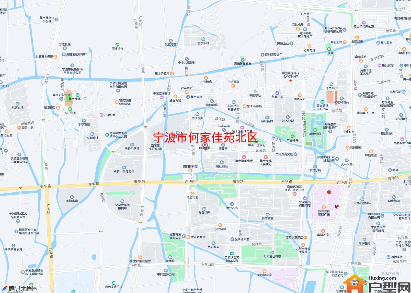 何家佳苑北区小区 - 户型网