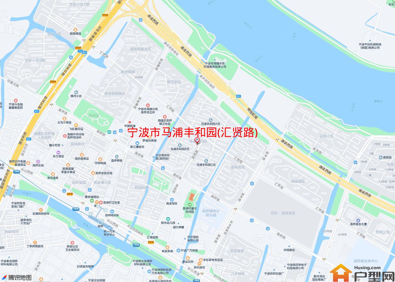 马浦丰和园(汇贤路)小区 - 户型网