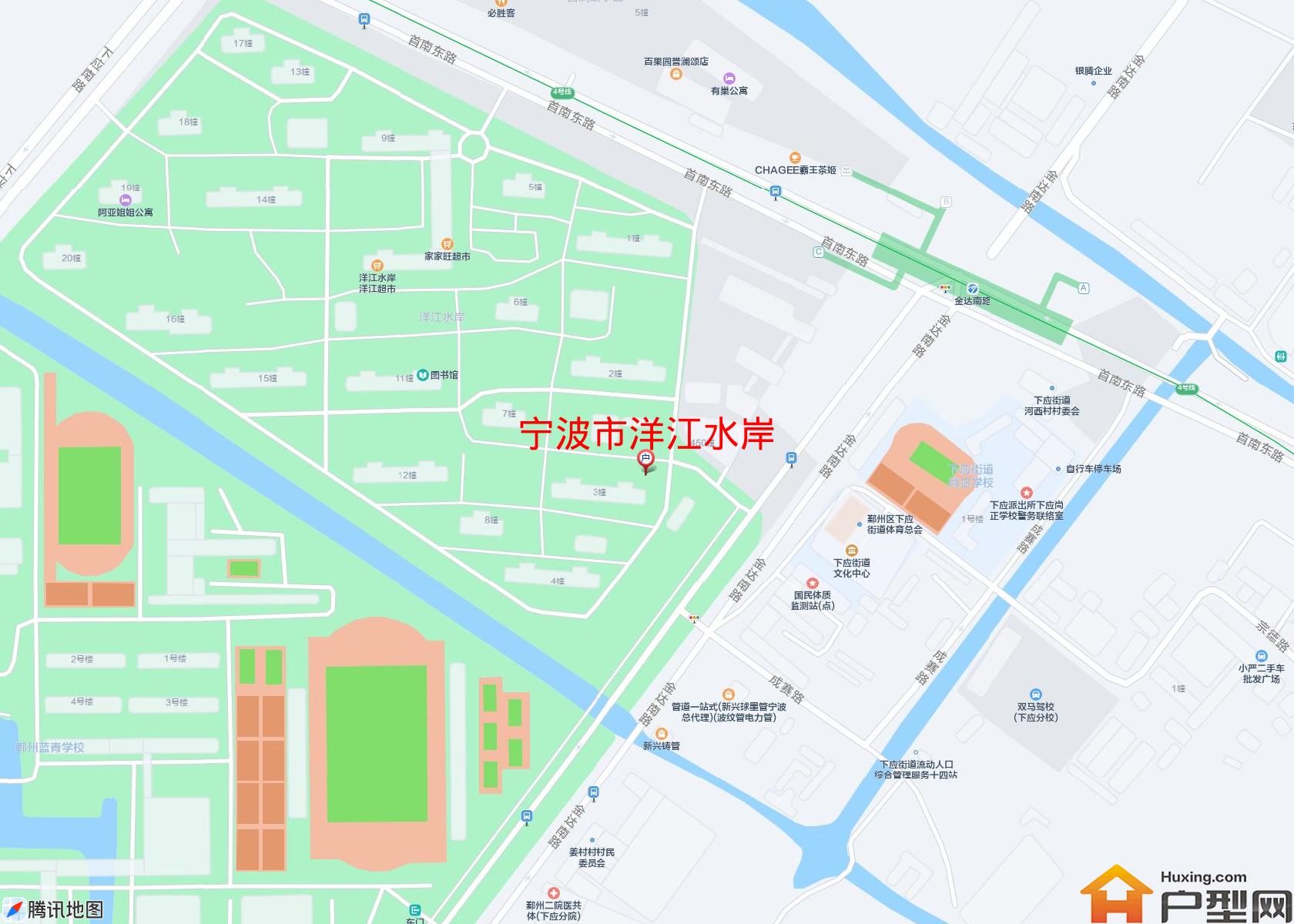 洋江水岸小区 - 户型网