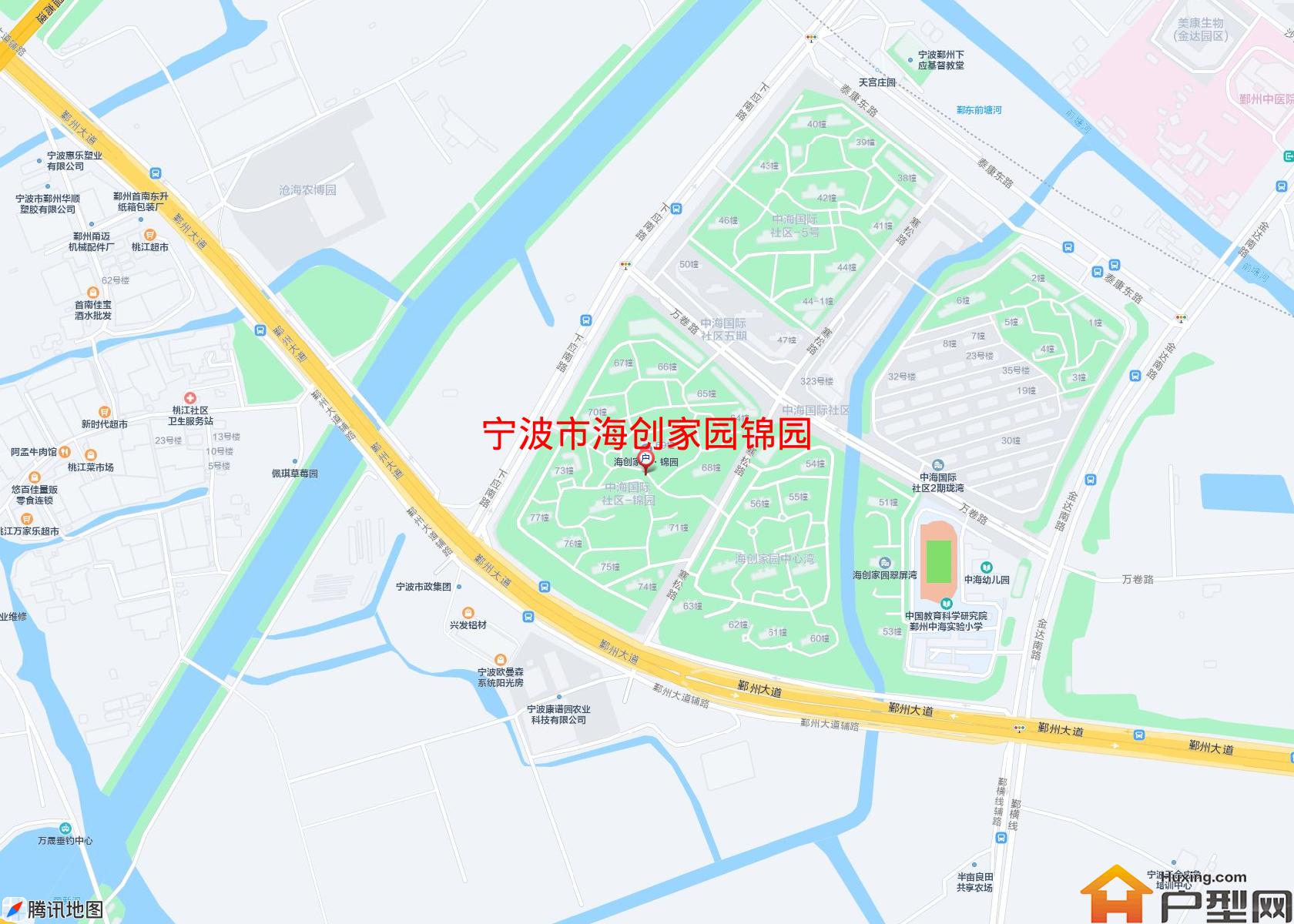 海创家园锦园小区 - 户型网