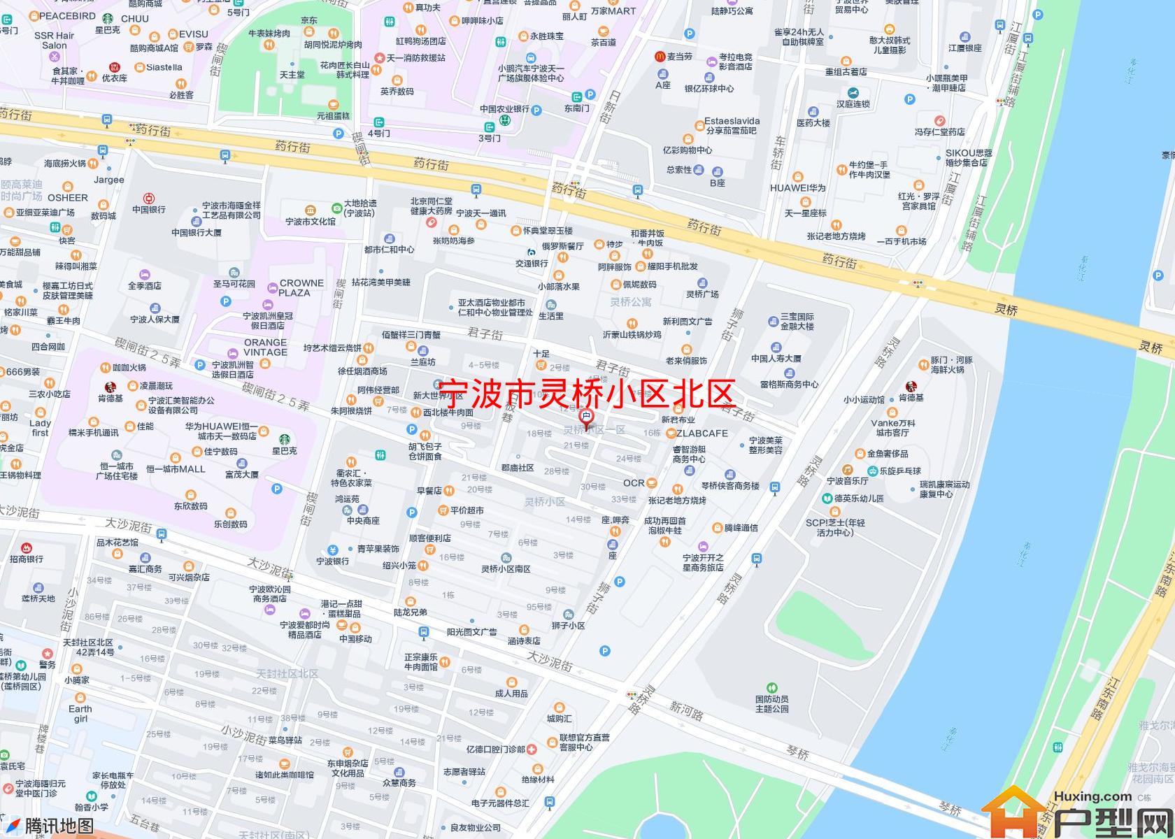 灵桥小区北区小区 - 户型网