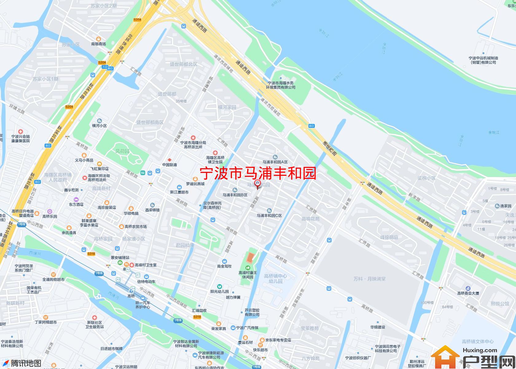 马浦丰和园小区 - 户型网