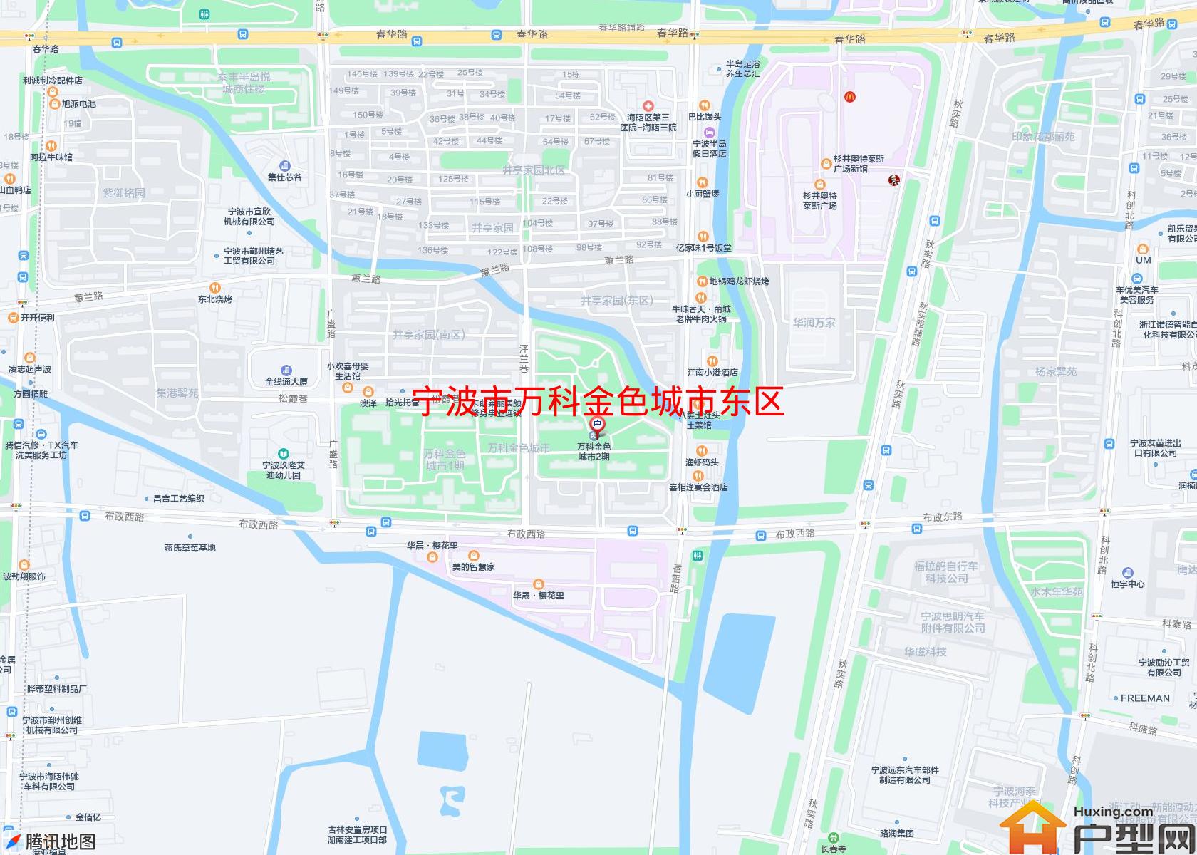 万科金色城市东区小区 - 户型网