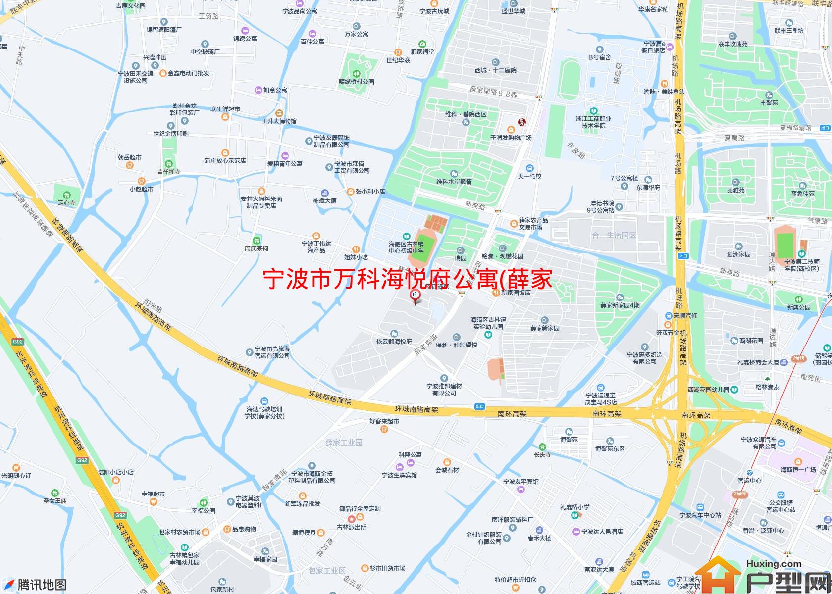 万科海悦府公寓(薛家南路412号)小区 - 户型网