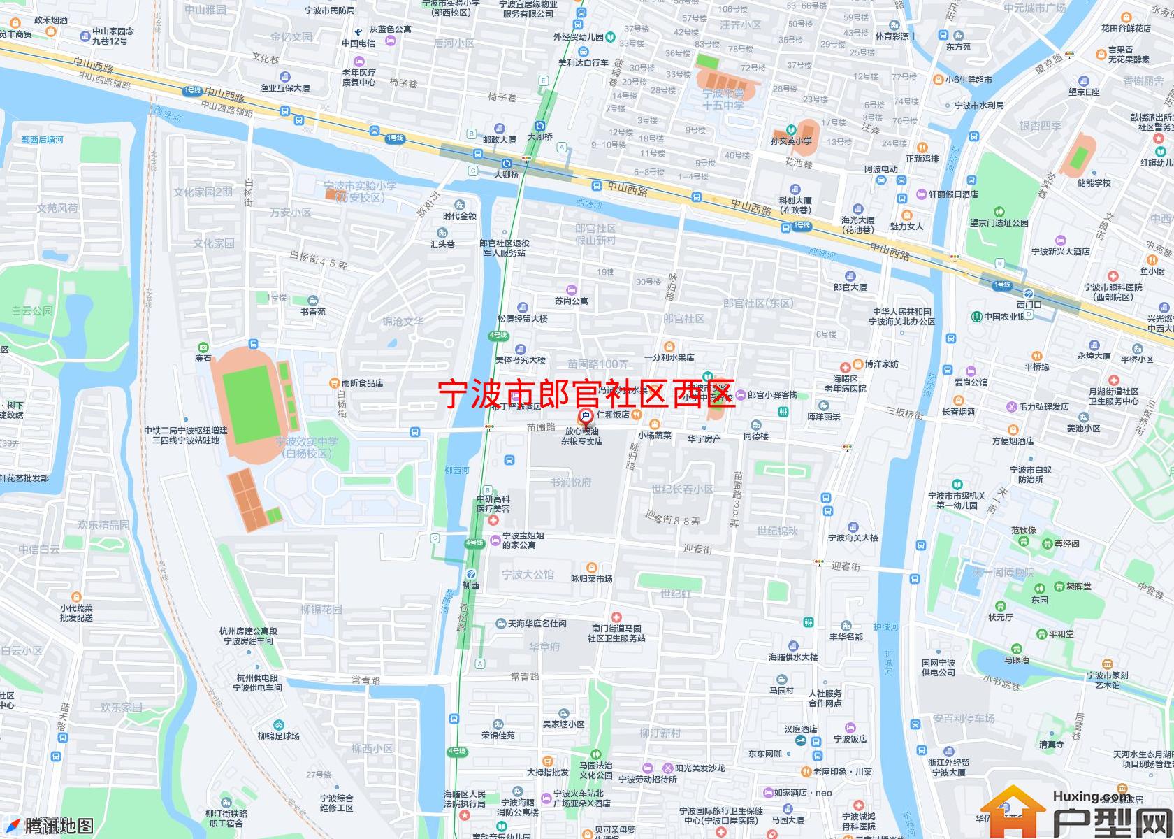 郎官社区西区小区 - 户型网