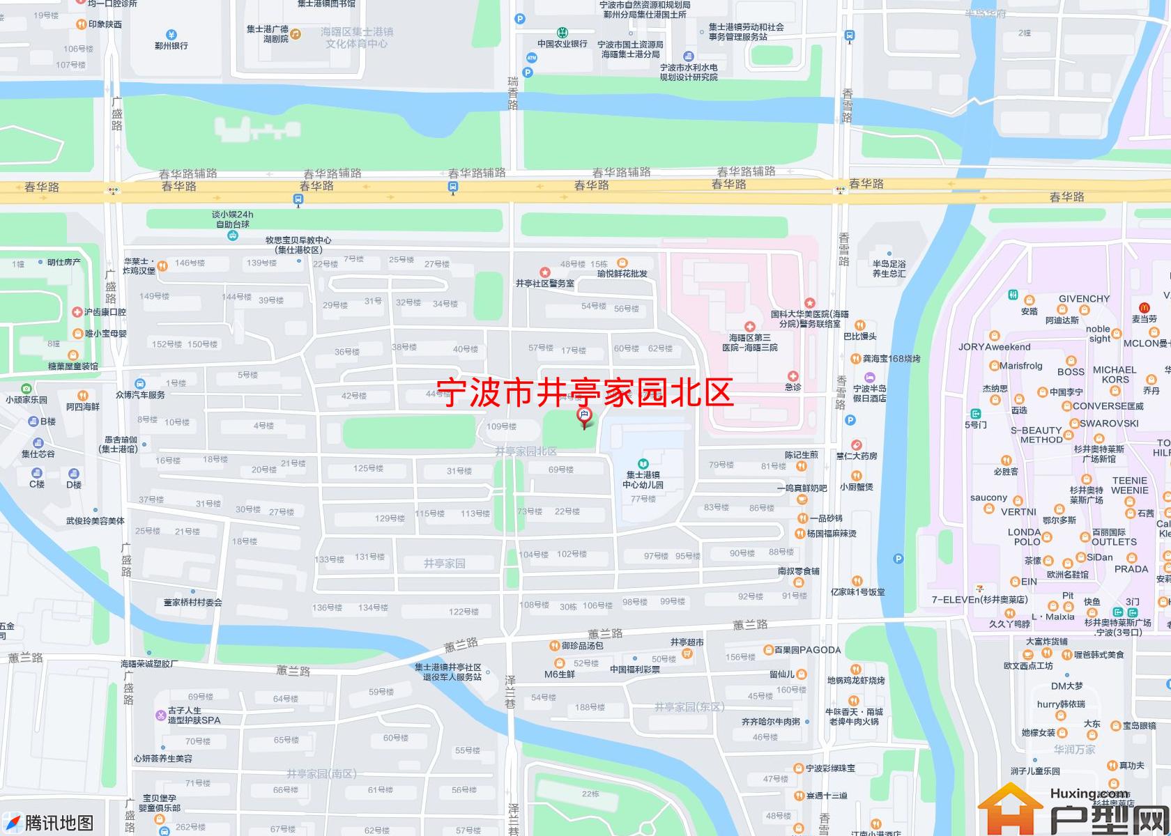 井亭家园北区小区 - 户型网