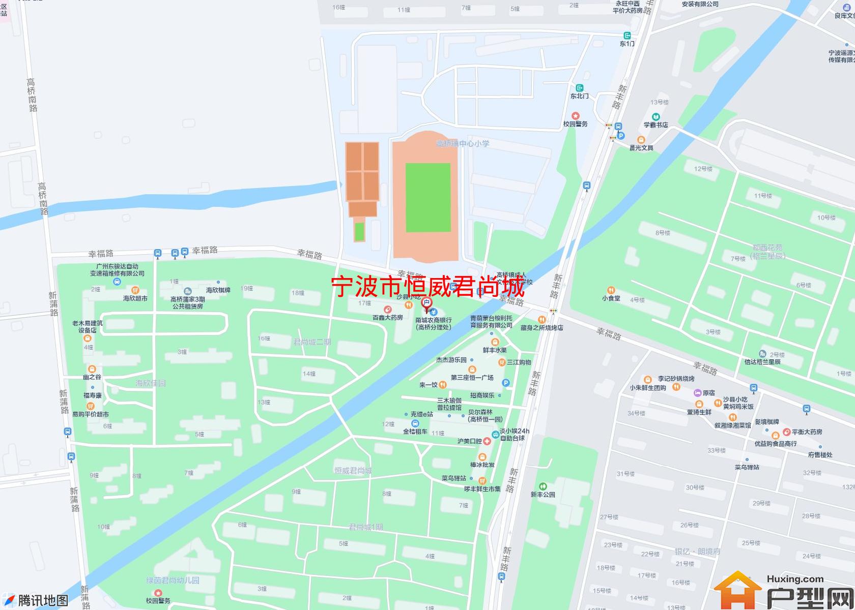 恒威君尚城小区 - 户型网