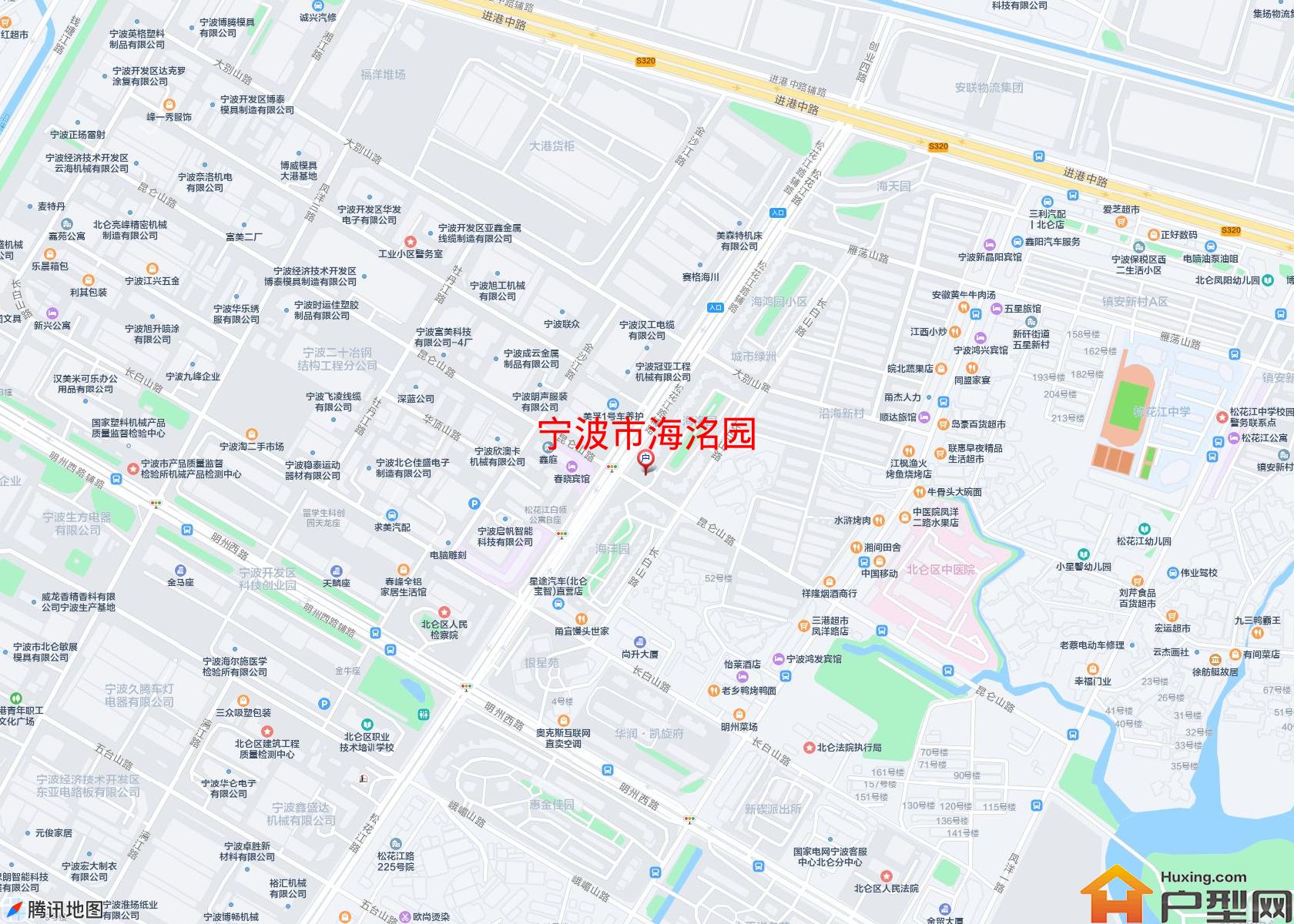 海洺园小区 - 户型网