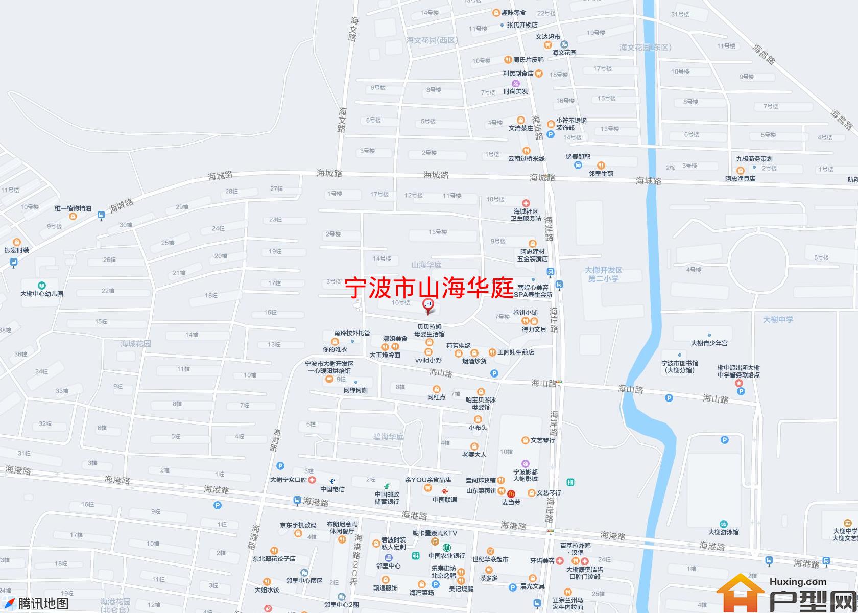 山海华庭小区 - 户型网
