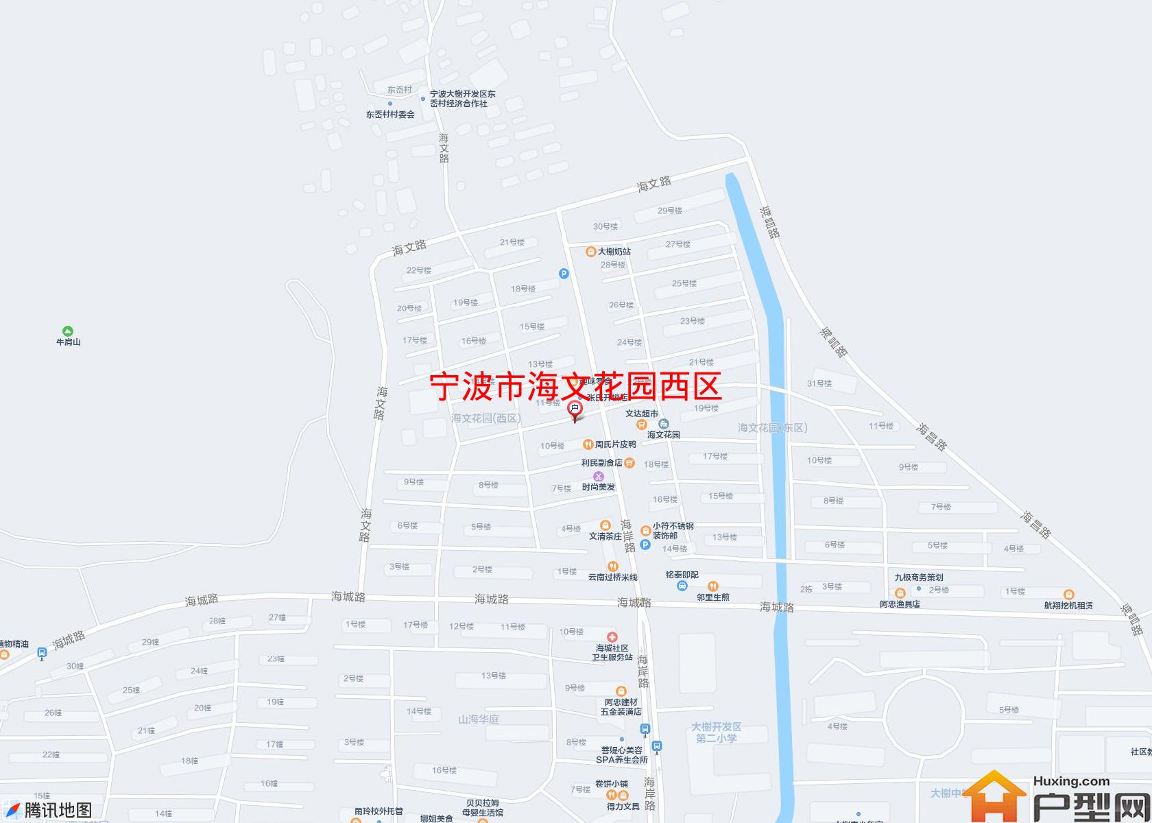 海文花园西区小区 - 户型网
