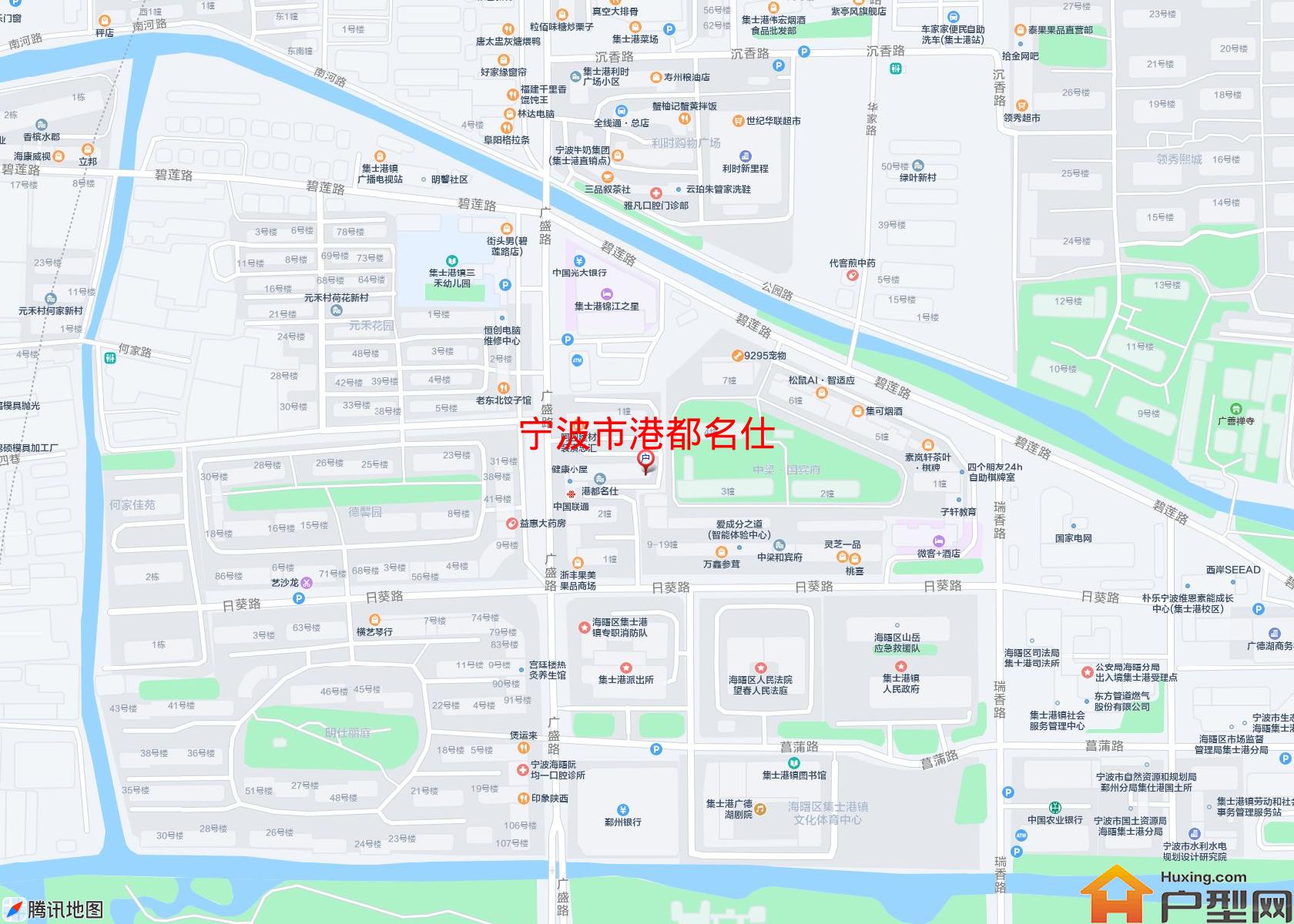 港都名仕小区 - 户型网