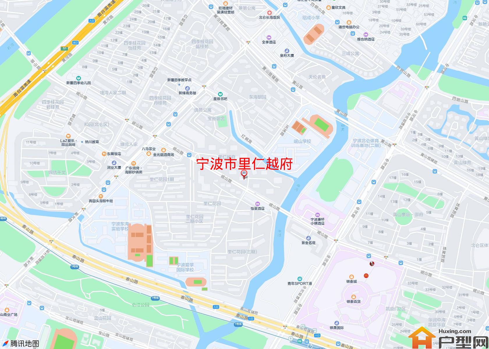 里仁越府小区 - 户型网