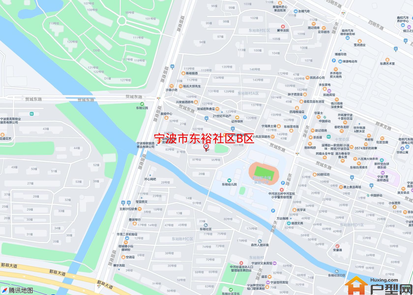 东裕社区B区小区 - 户型网