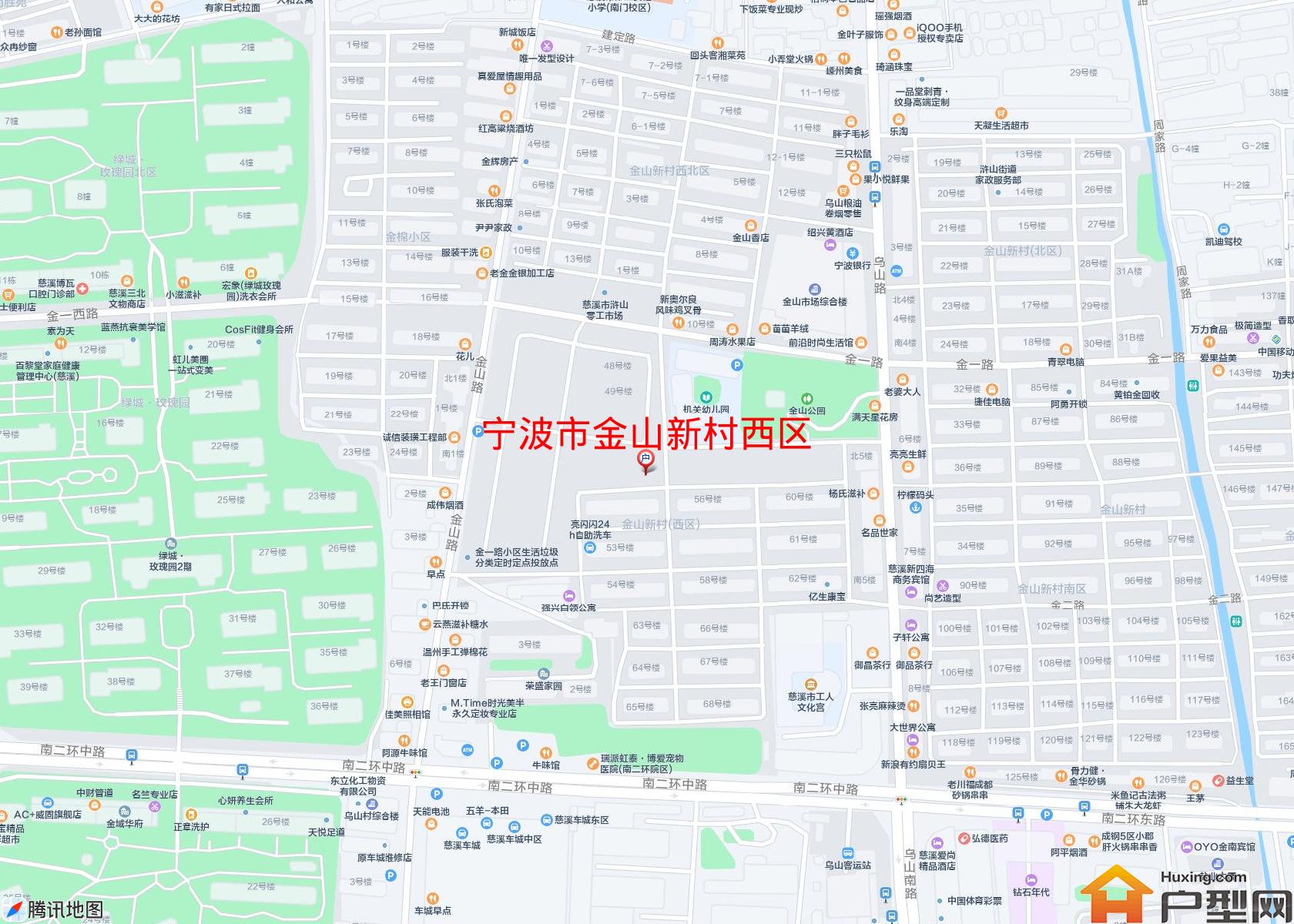 金山新村西区小区 - 户型网