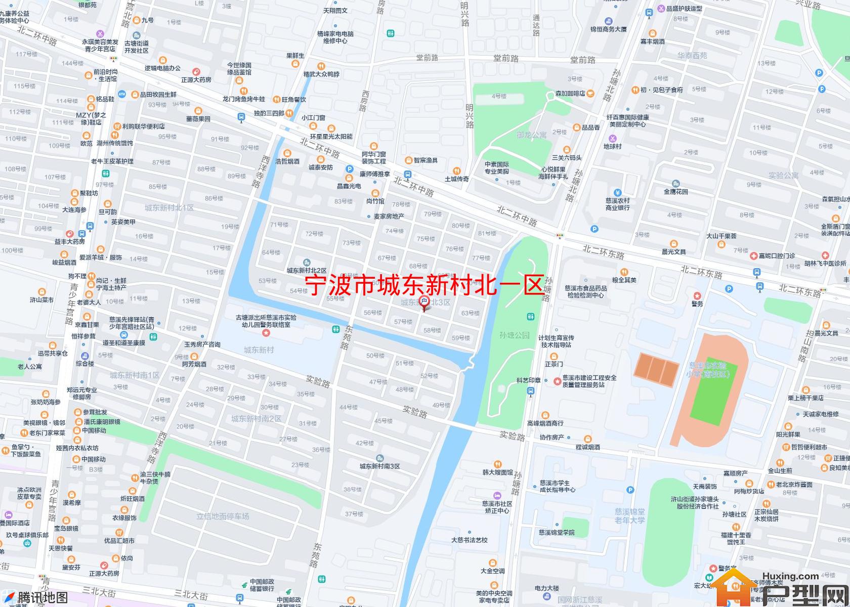 城东新村北一区小区 - 户型网