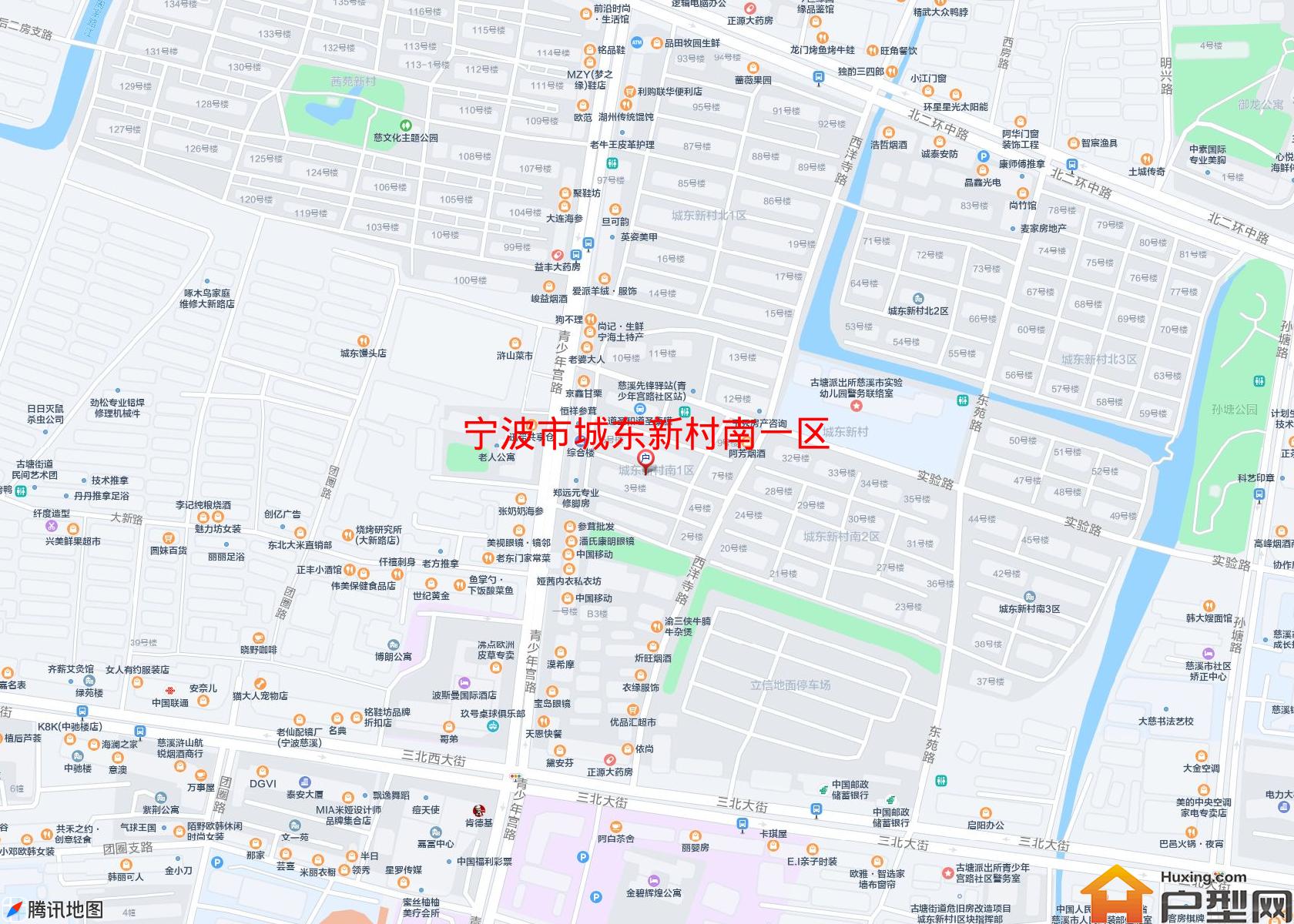 城东新村南一区小区 - 户型网