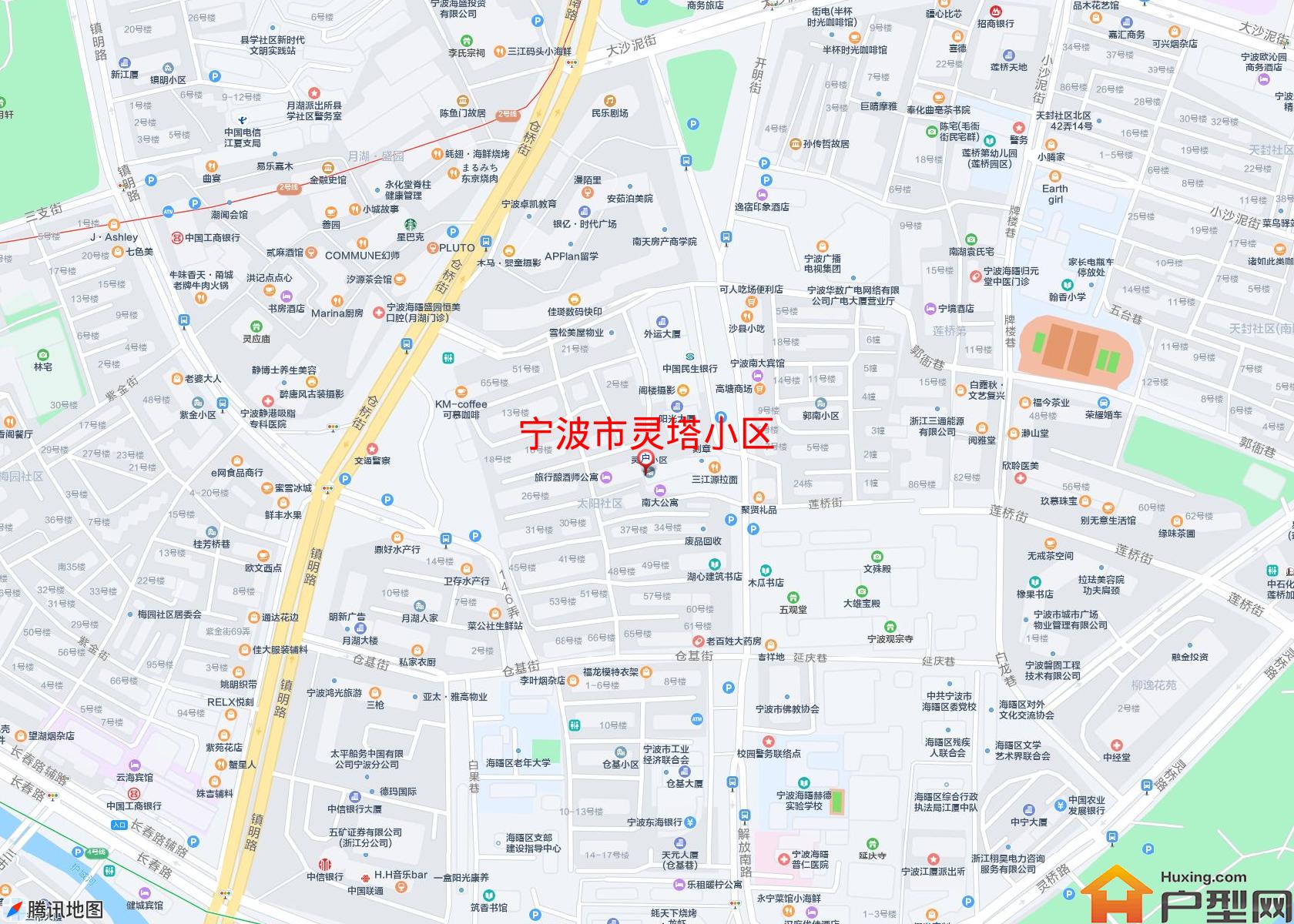 灵塔小区小区 - 户型网