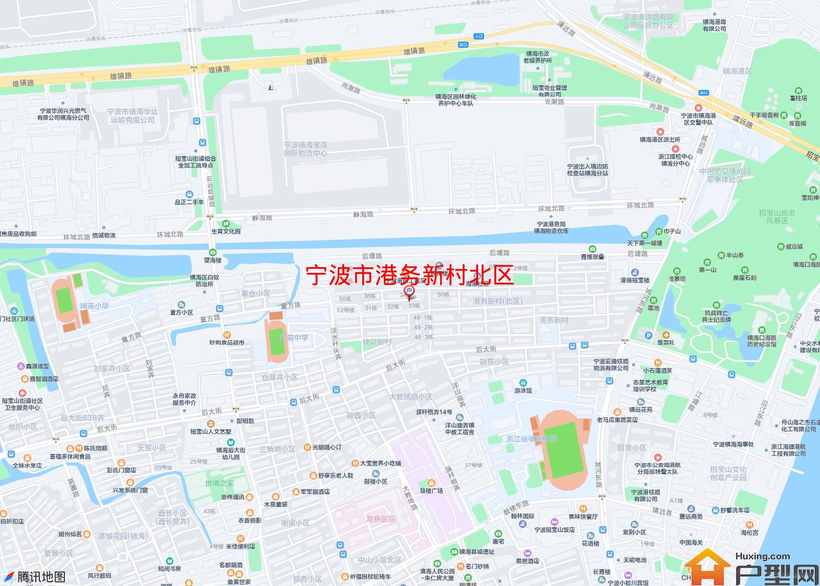 港务新村北区小区 - 户型网