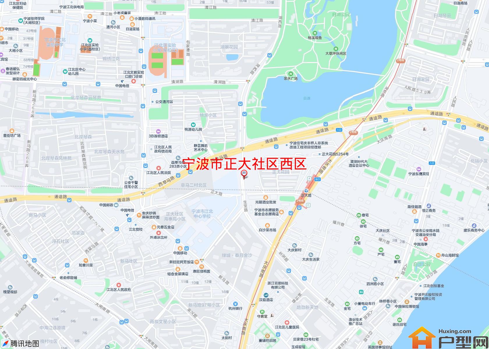 正大社区西区小区 - 户型网
