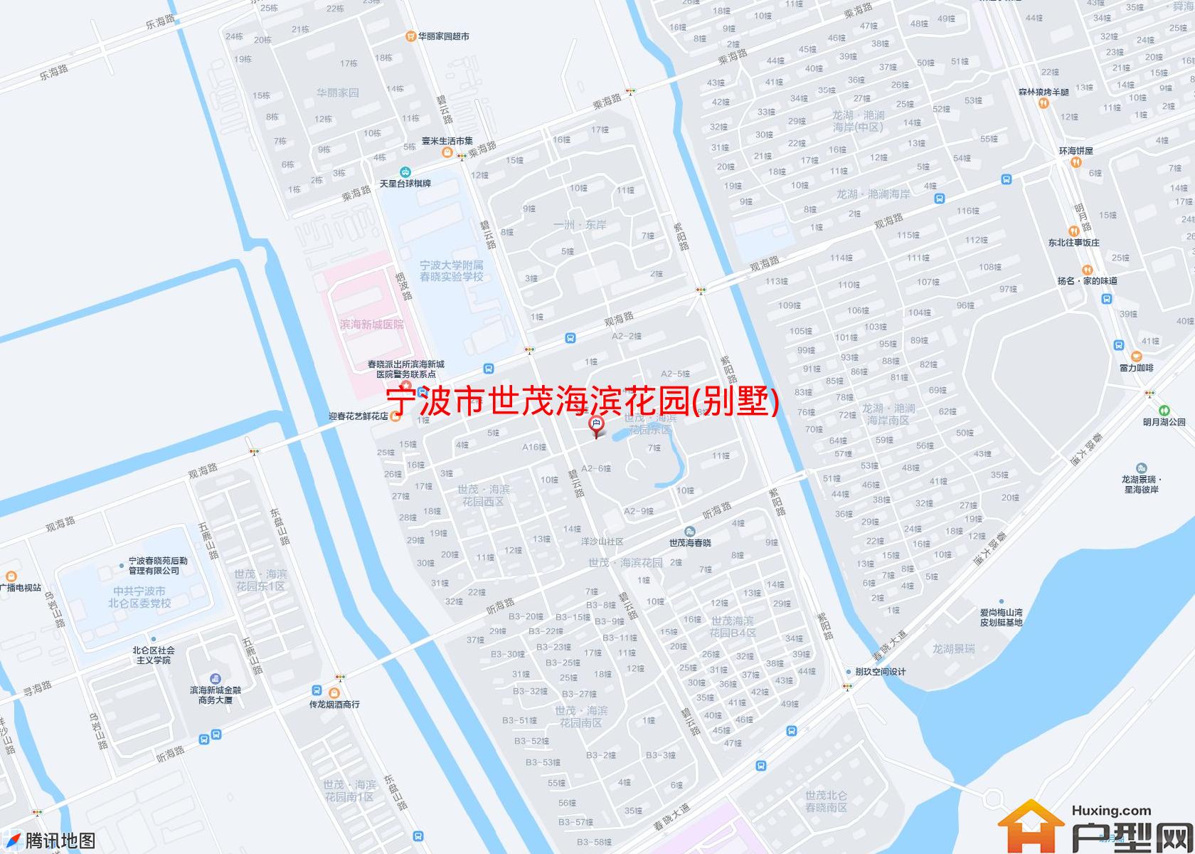 世茂海滨花园(别墅)小区 - 户型网