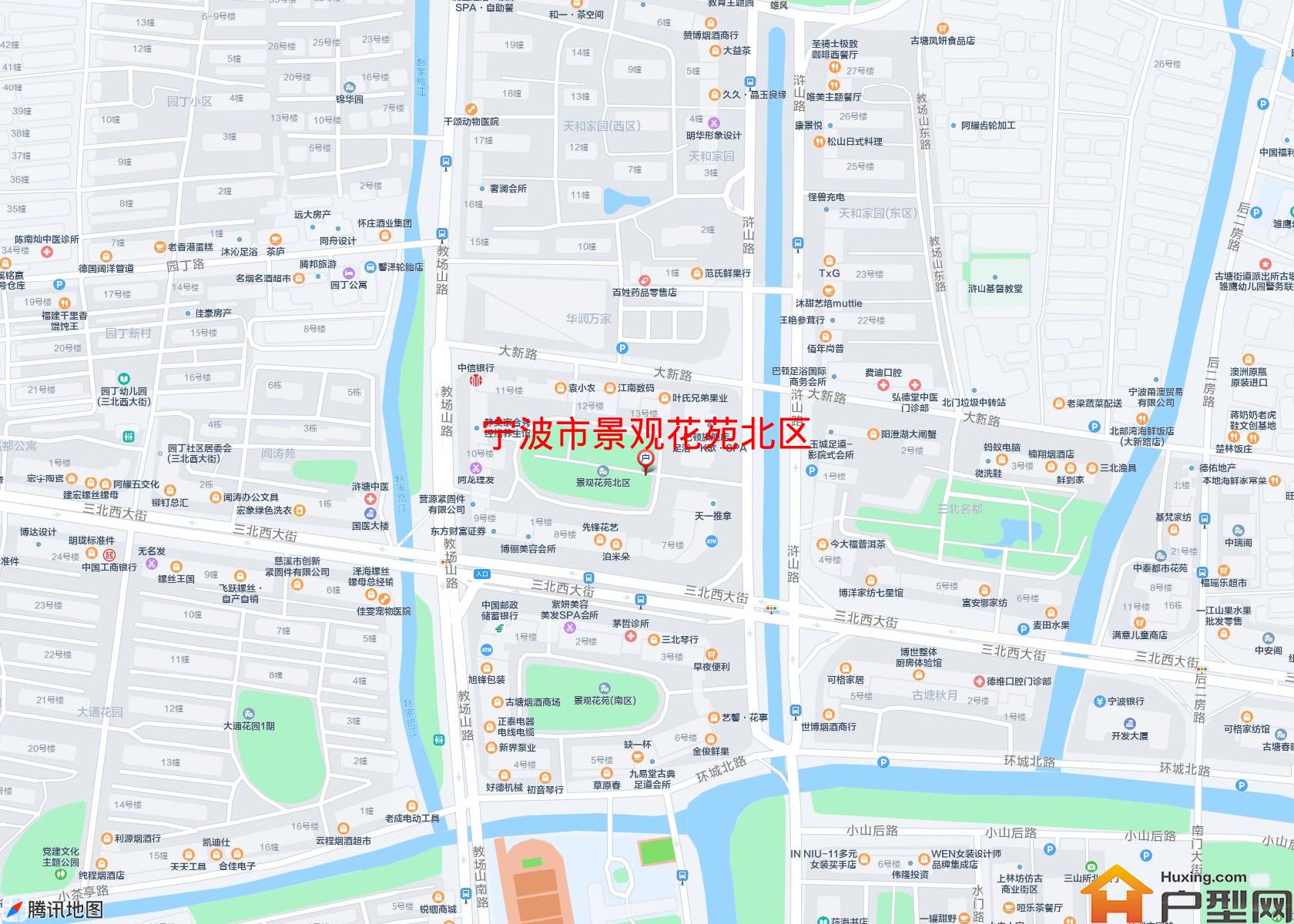 景观花苑北区小区 - 户型网