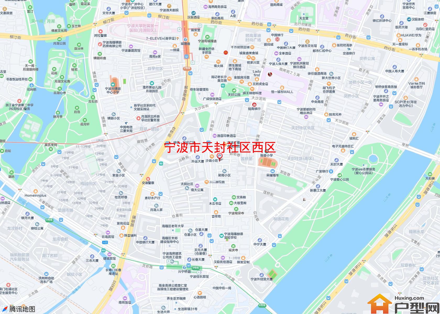 天封社区西区小区 - 户型网