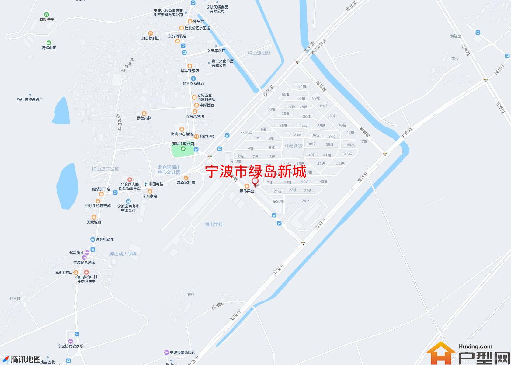 绿岛新城小区 - 户型网