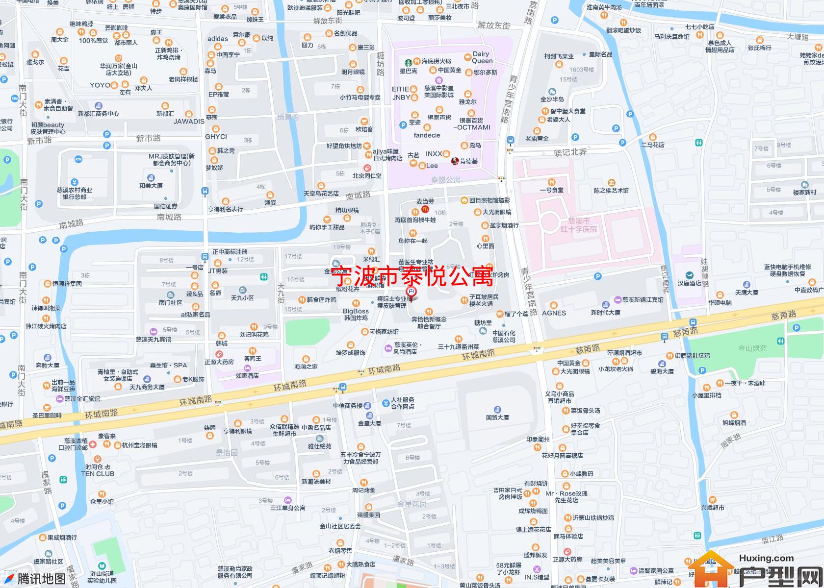 泰悦公寓小区 - 户型网