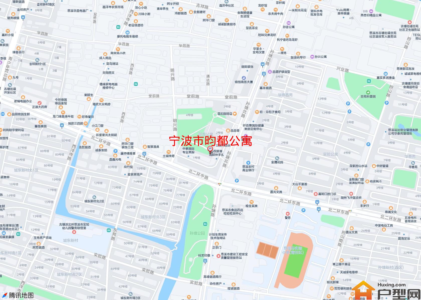 昀都公寓小区 - 户型网