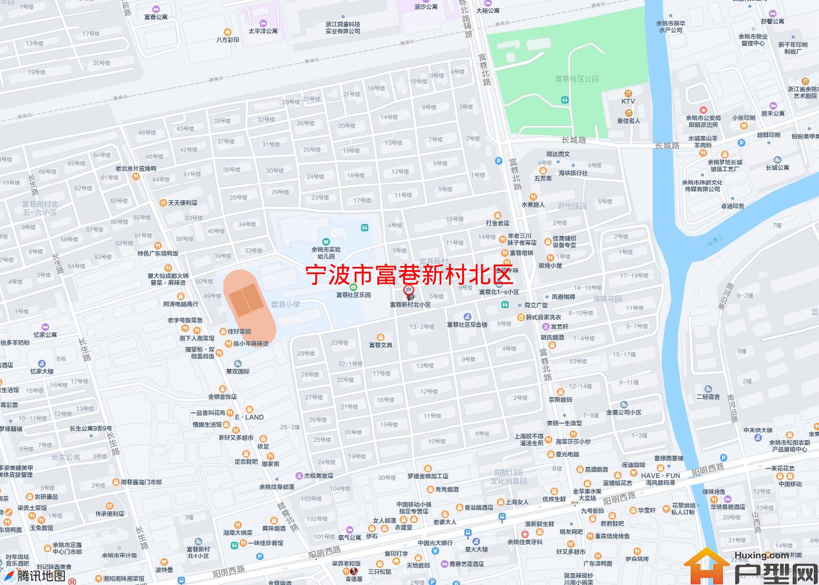 富巷新村北区小区 - 户型网