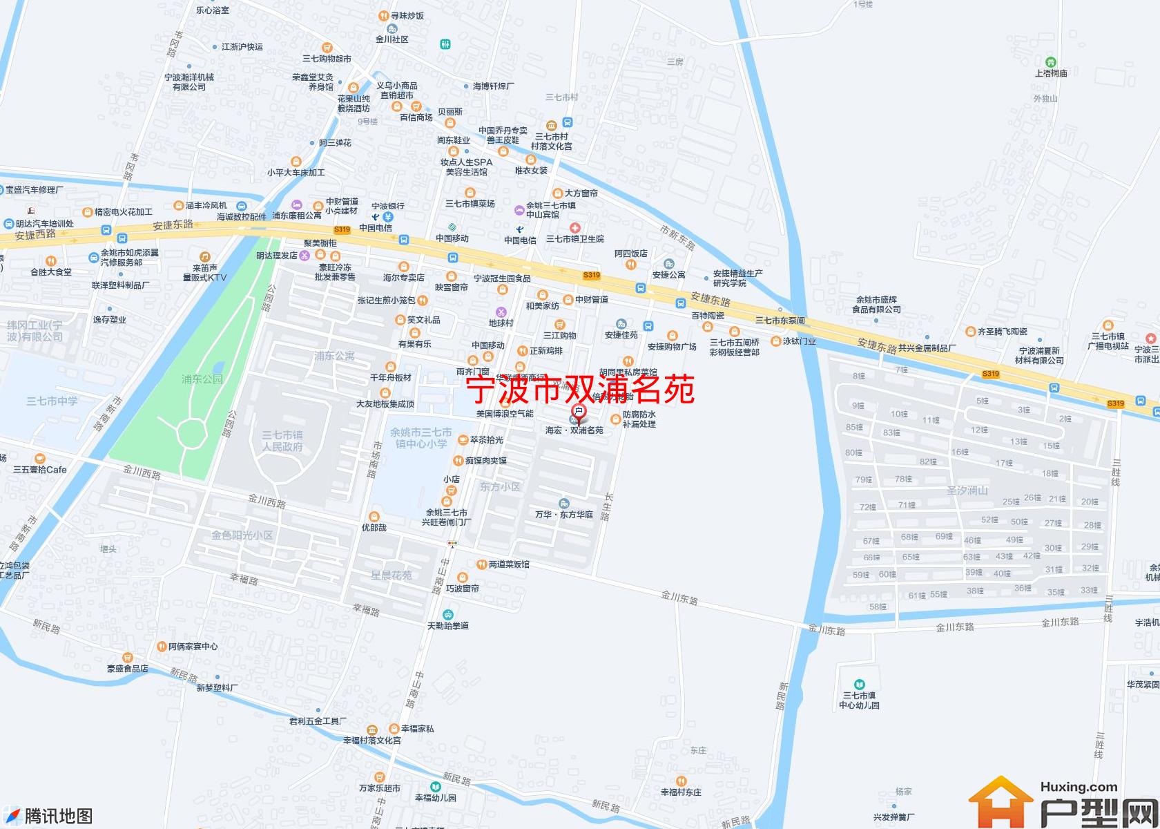 双浦名苑小区 - 户型网