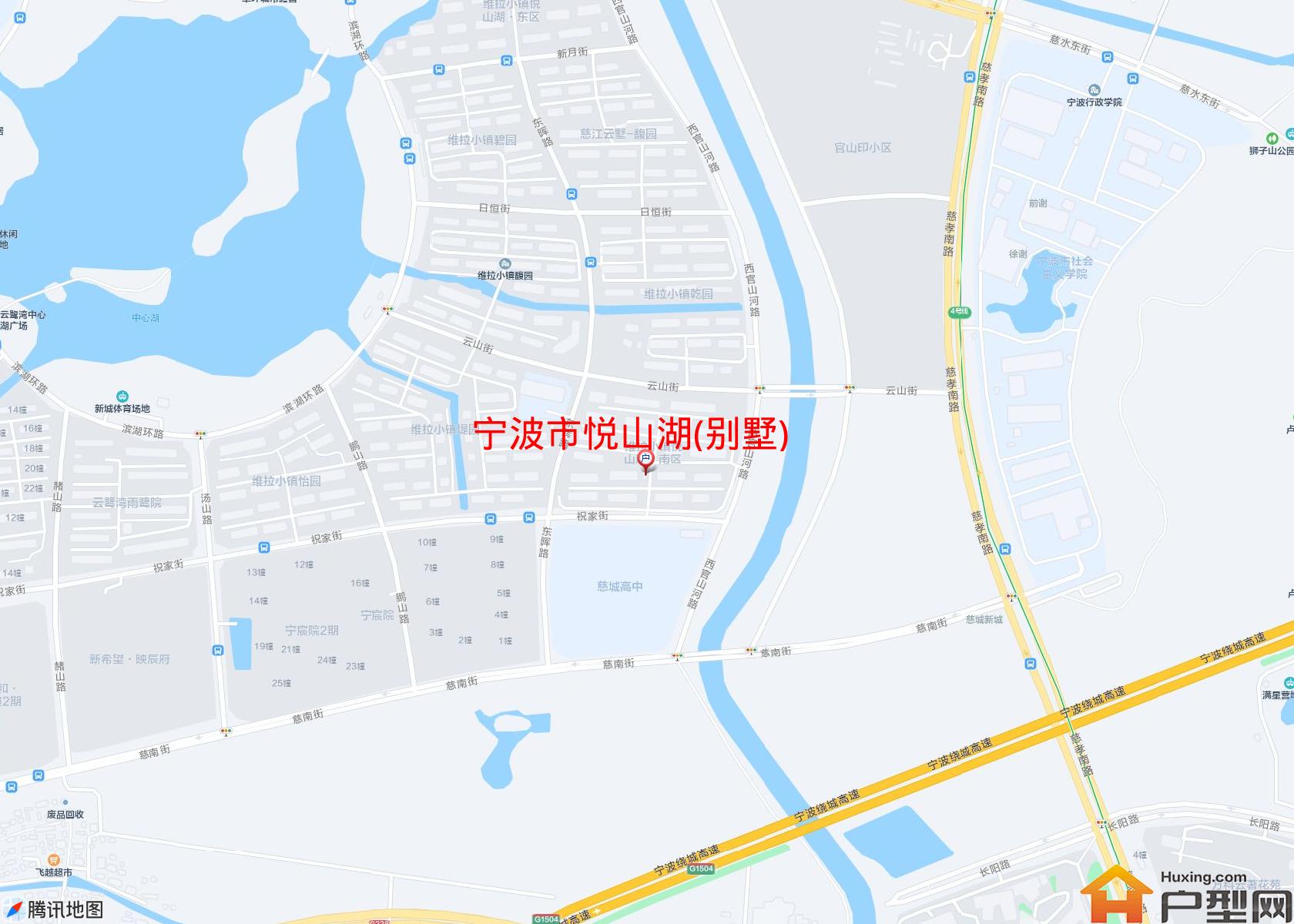 悦山湖(别墅)小区 - 户型网