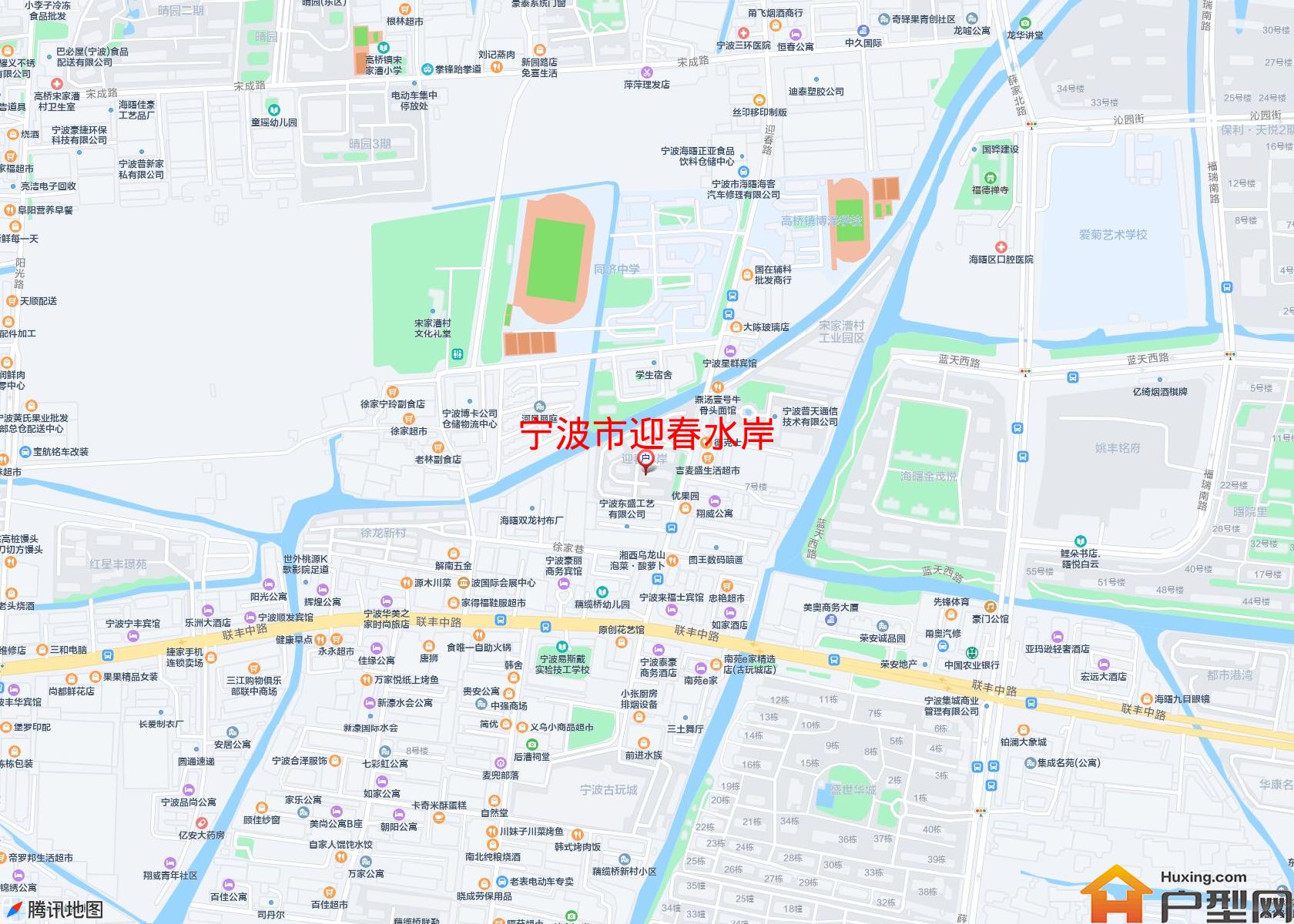 迎春水岸小区 - 户型网
