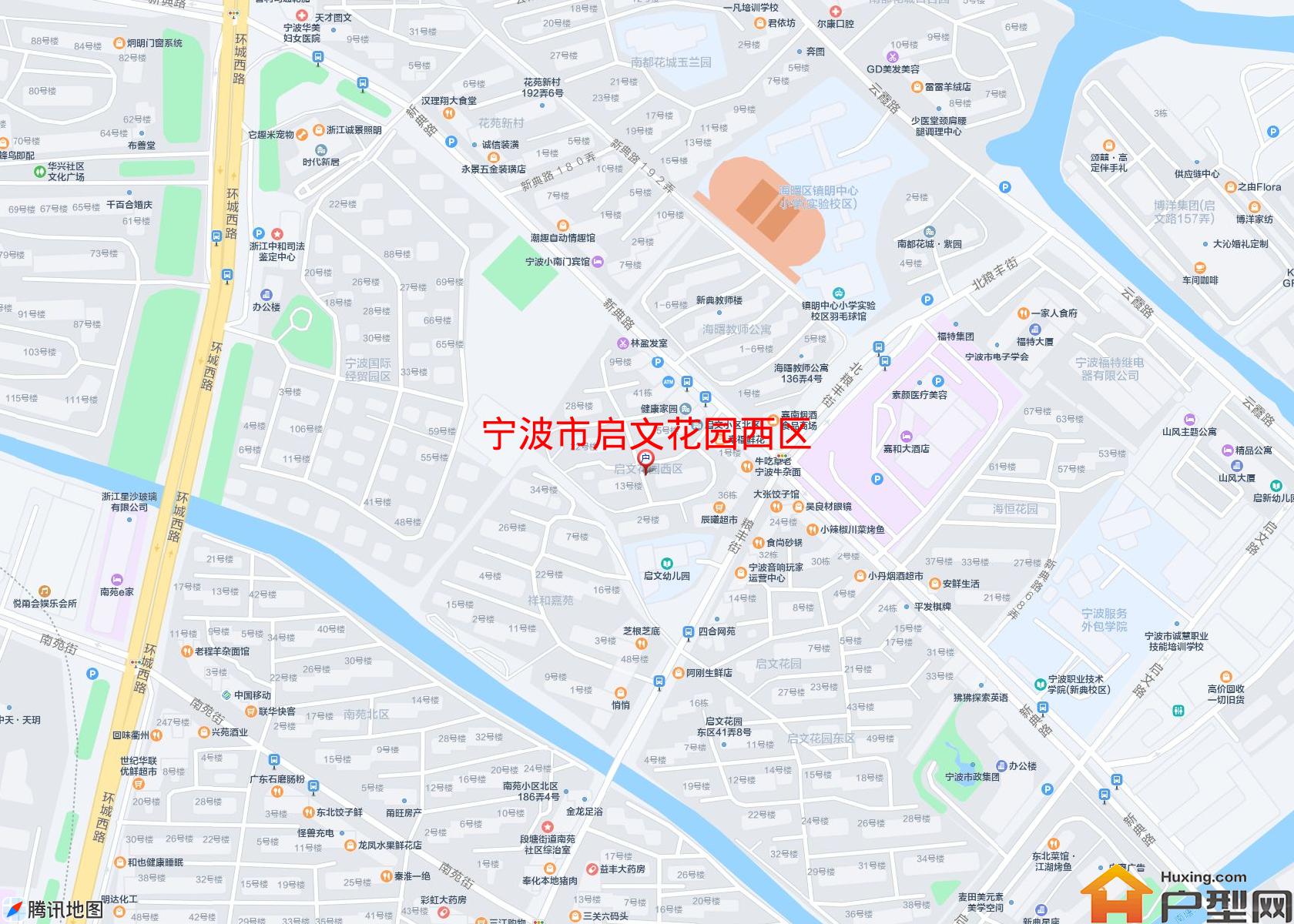 启文花园西区小区 - 户型网