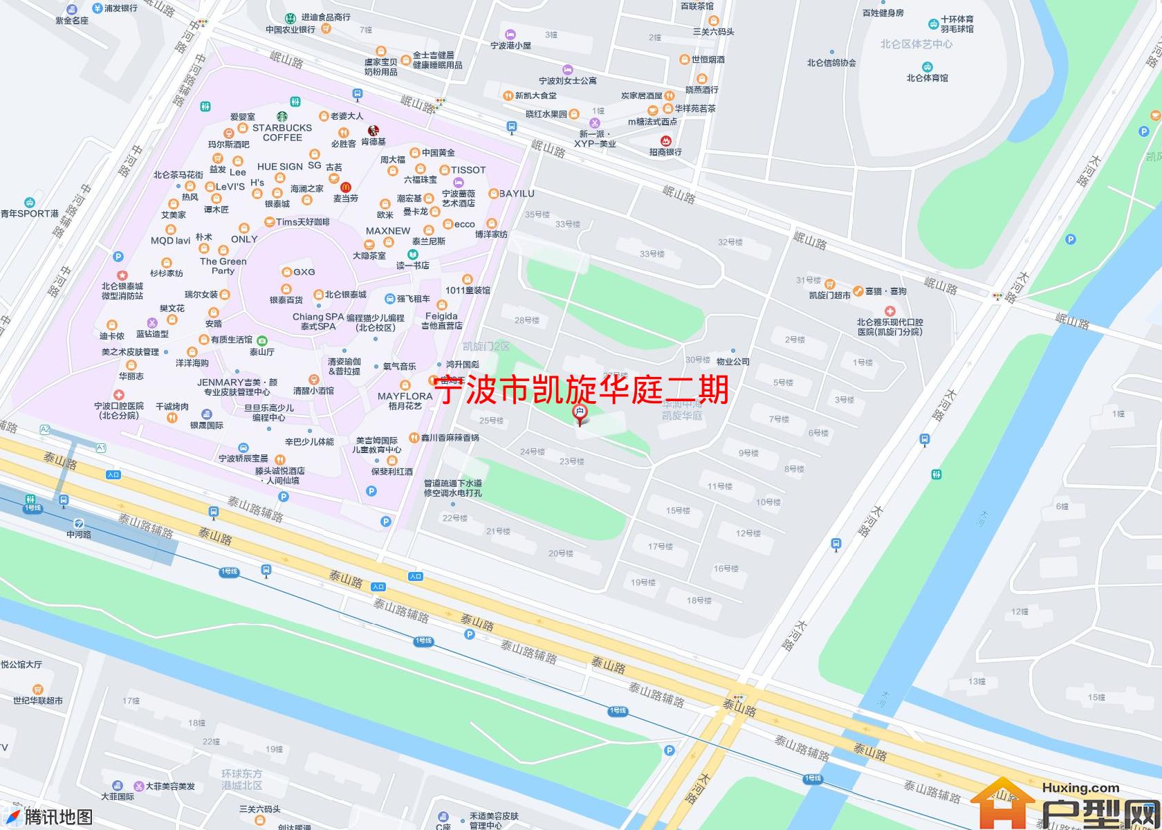 凯旋华庭二期小区 - 户型网