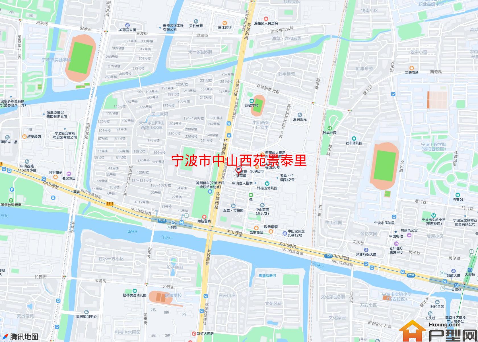 中山西苑景泰里小区 - 户型网