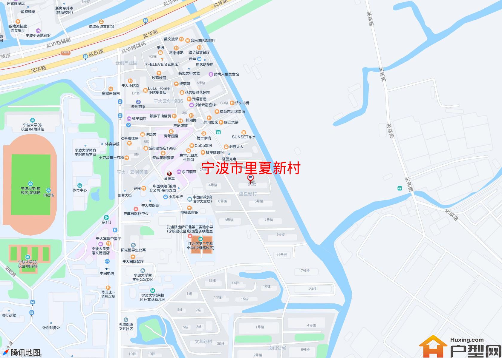 里夏新村小区 - 户型网