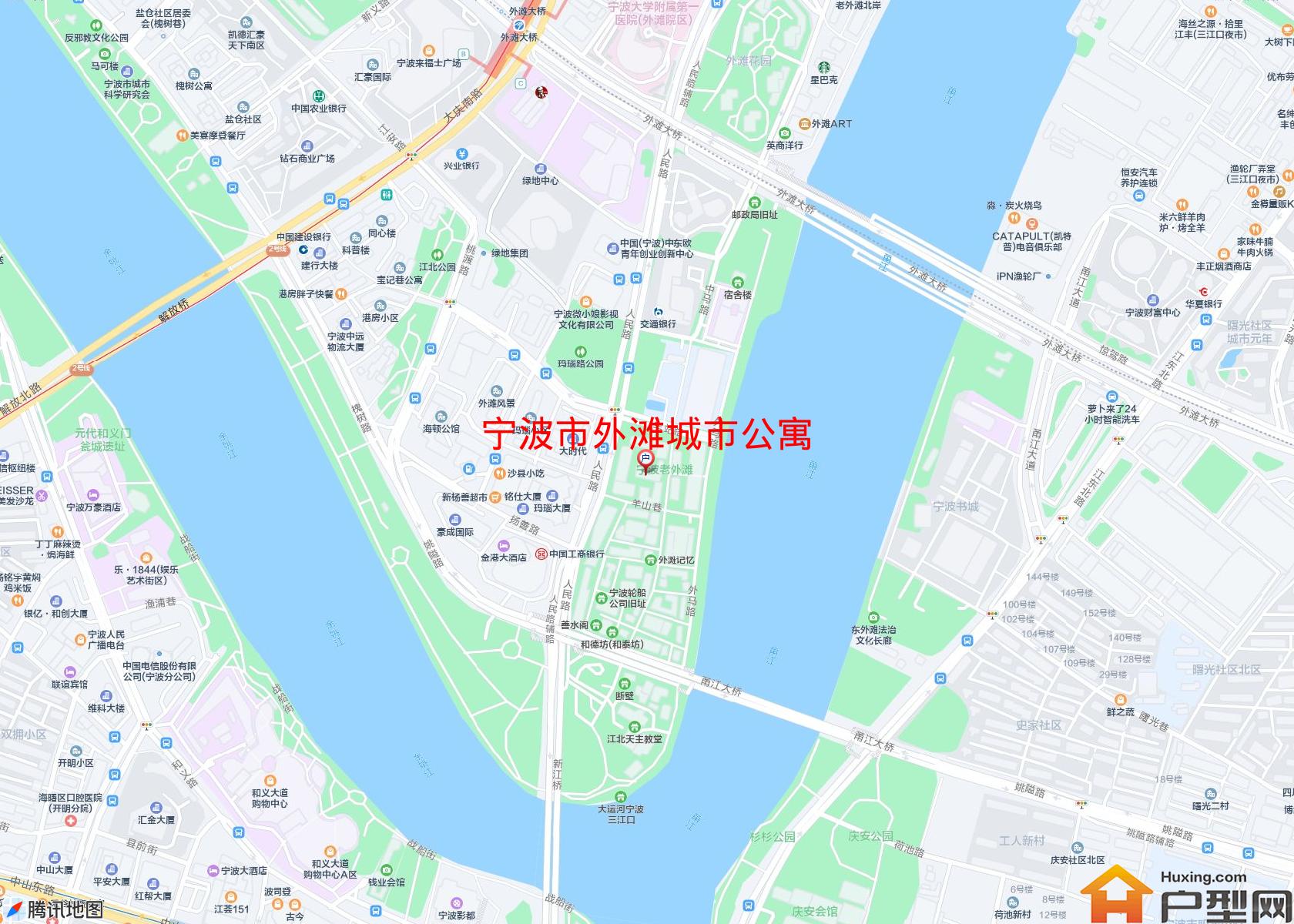 外滩城市公寓小区 - 户型网